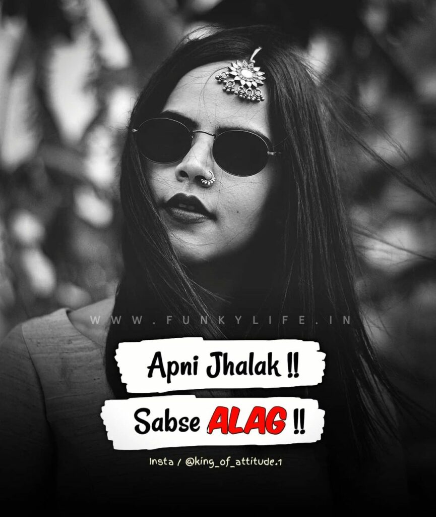 Hindi Attitude Status