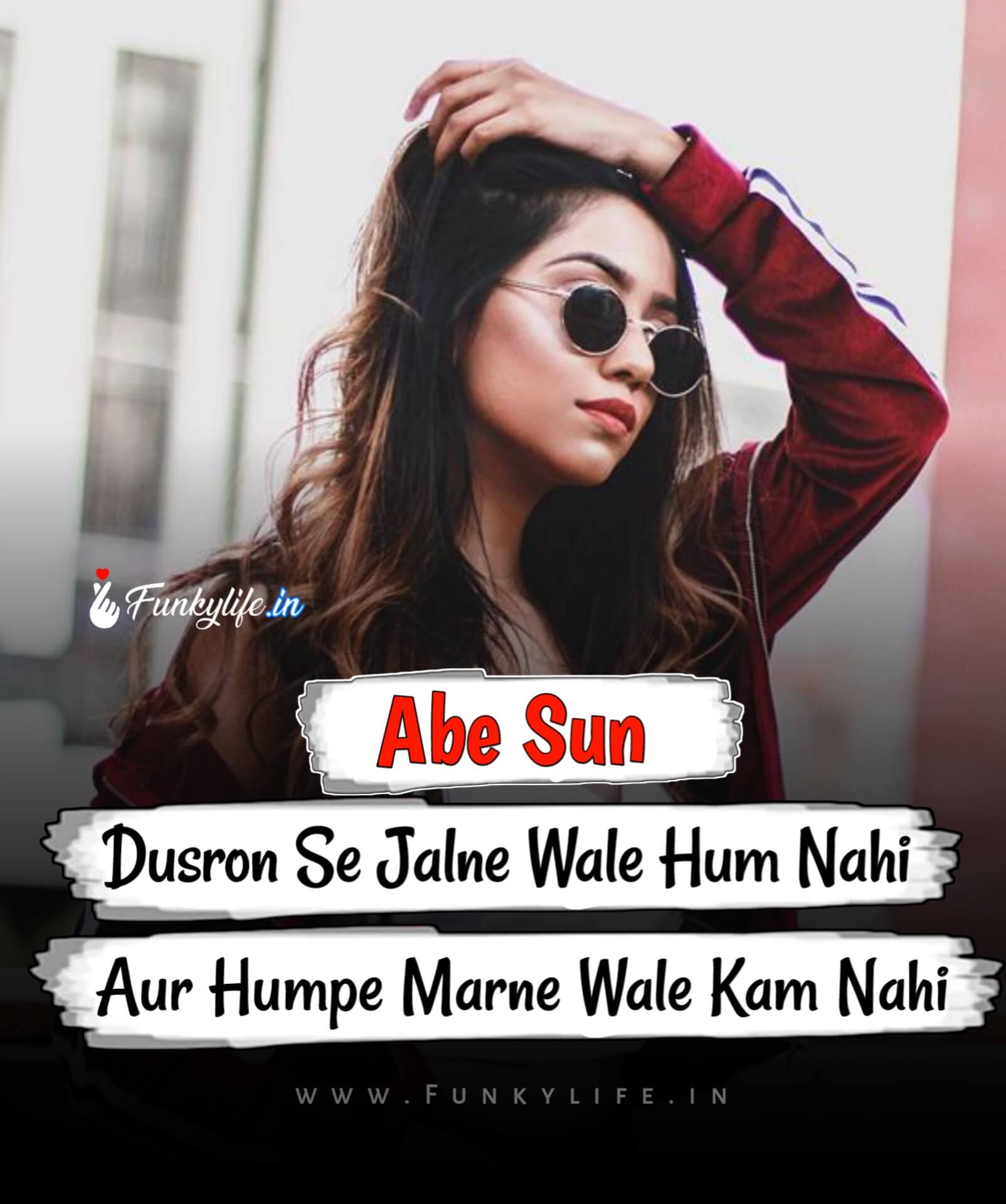 Girls attitude status in Hindi #42
