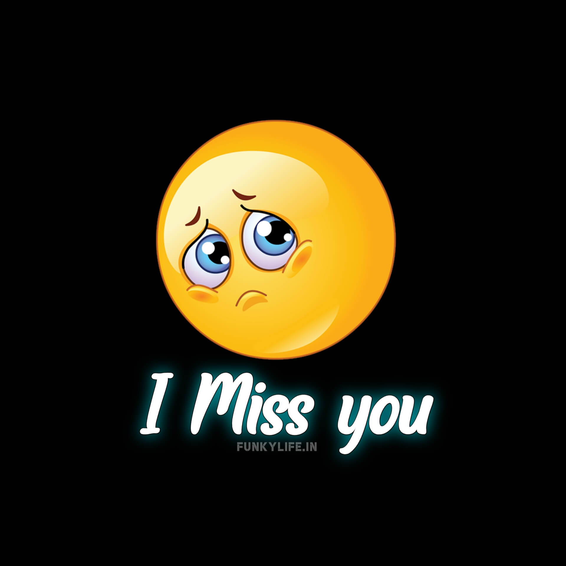 I Miss You WhatsApp DP