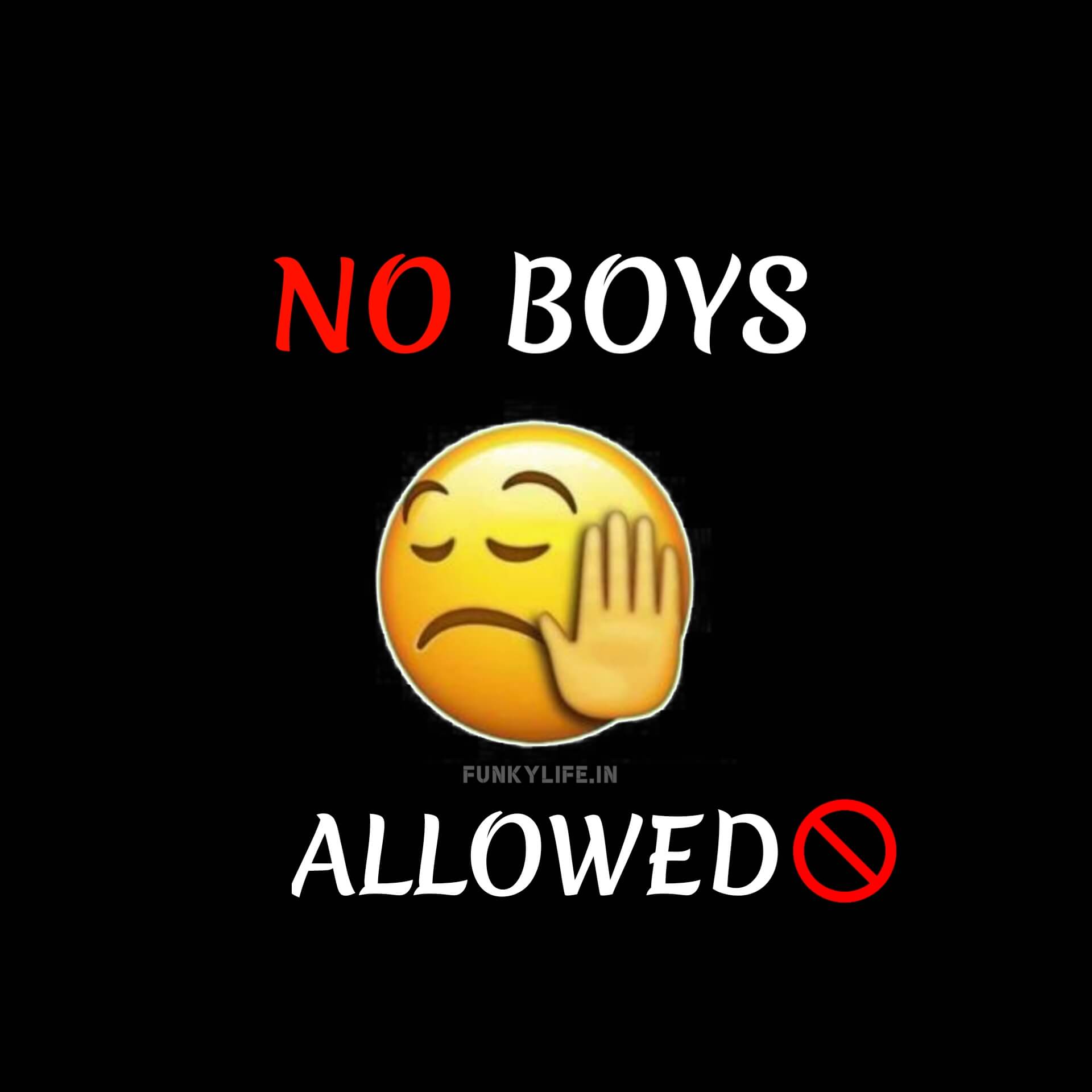 No Boys Allowed DP