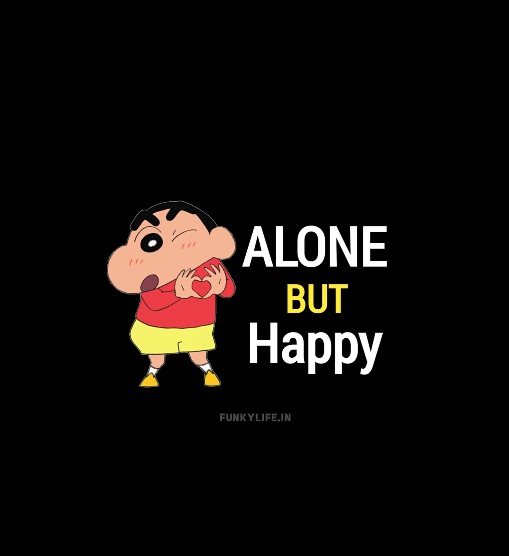 Alone But Happy DP