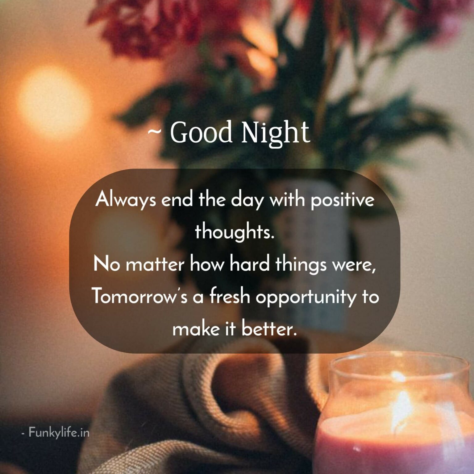 Good Night Quotes | 120+ Beautiful Night Messages and images in English