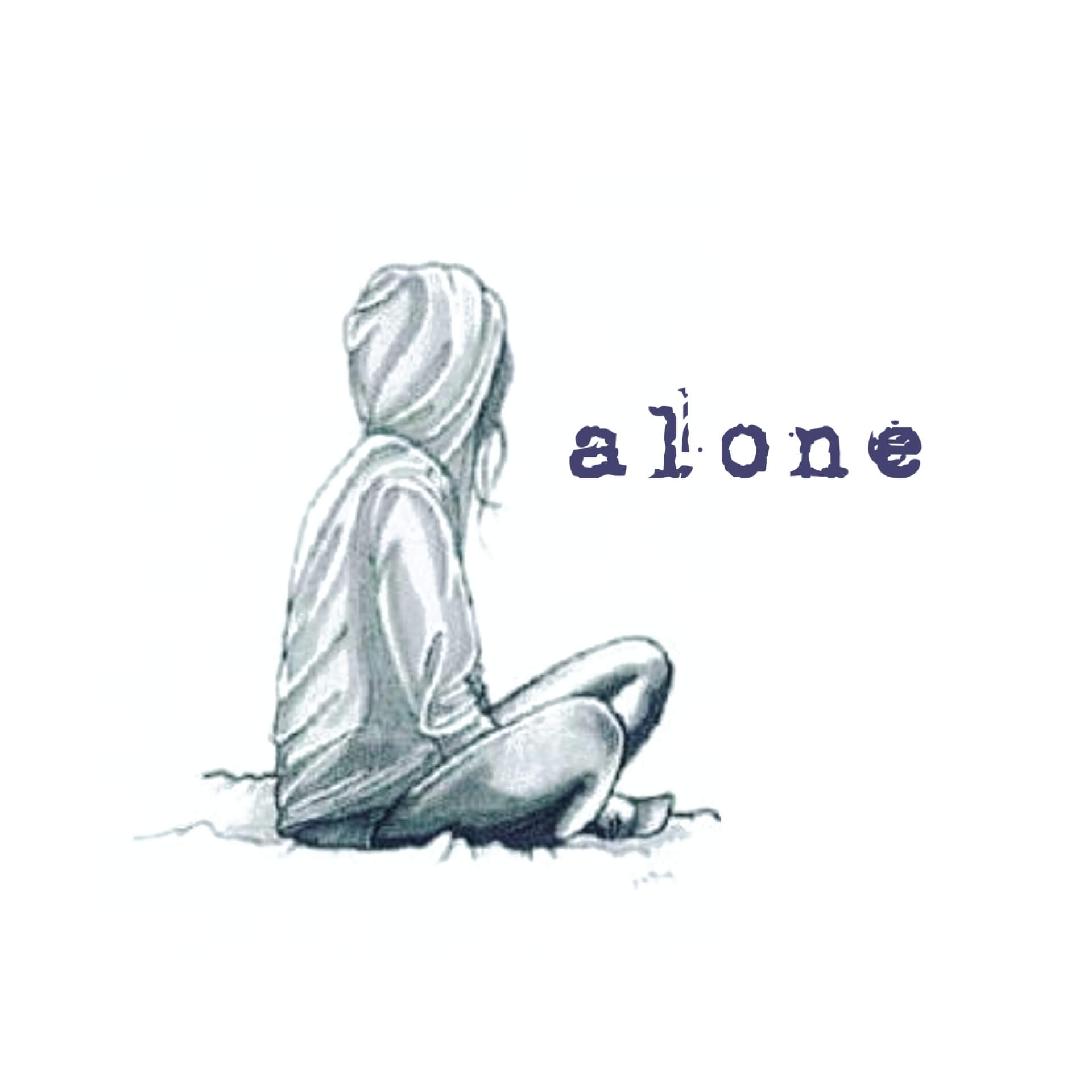 Alone WhatsApp DP