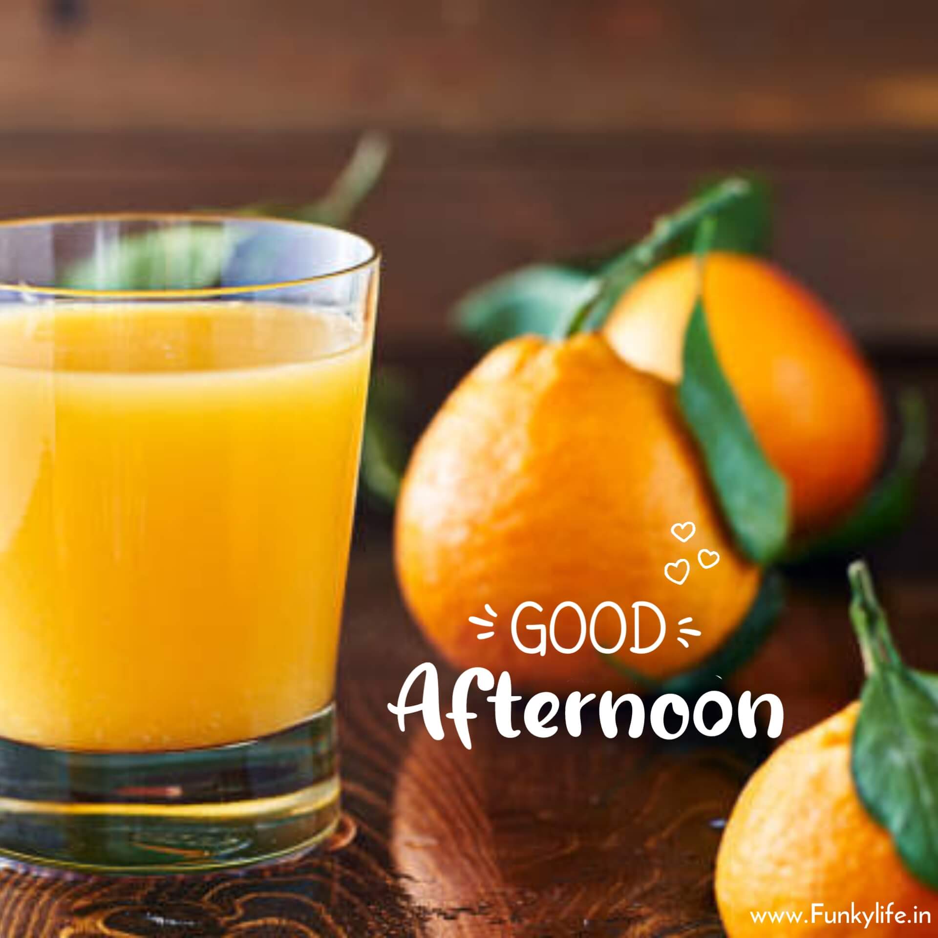Fresh Mango Juice Good Afternoon Pic