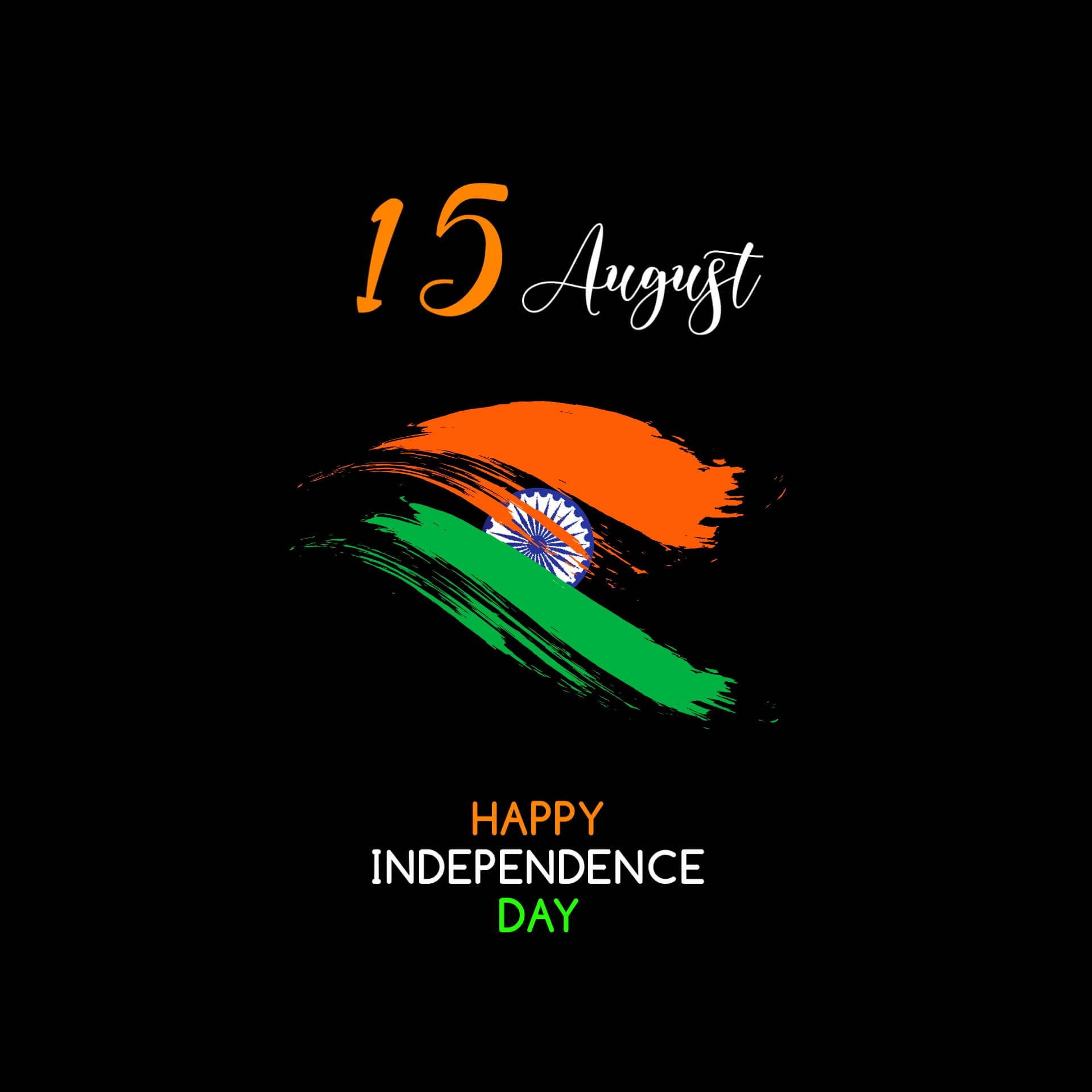 Stylish Independence Day Image