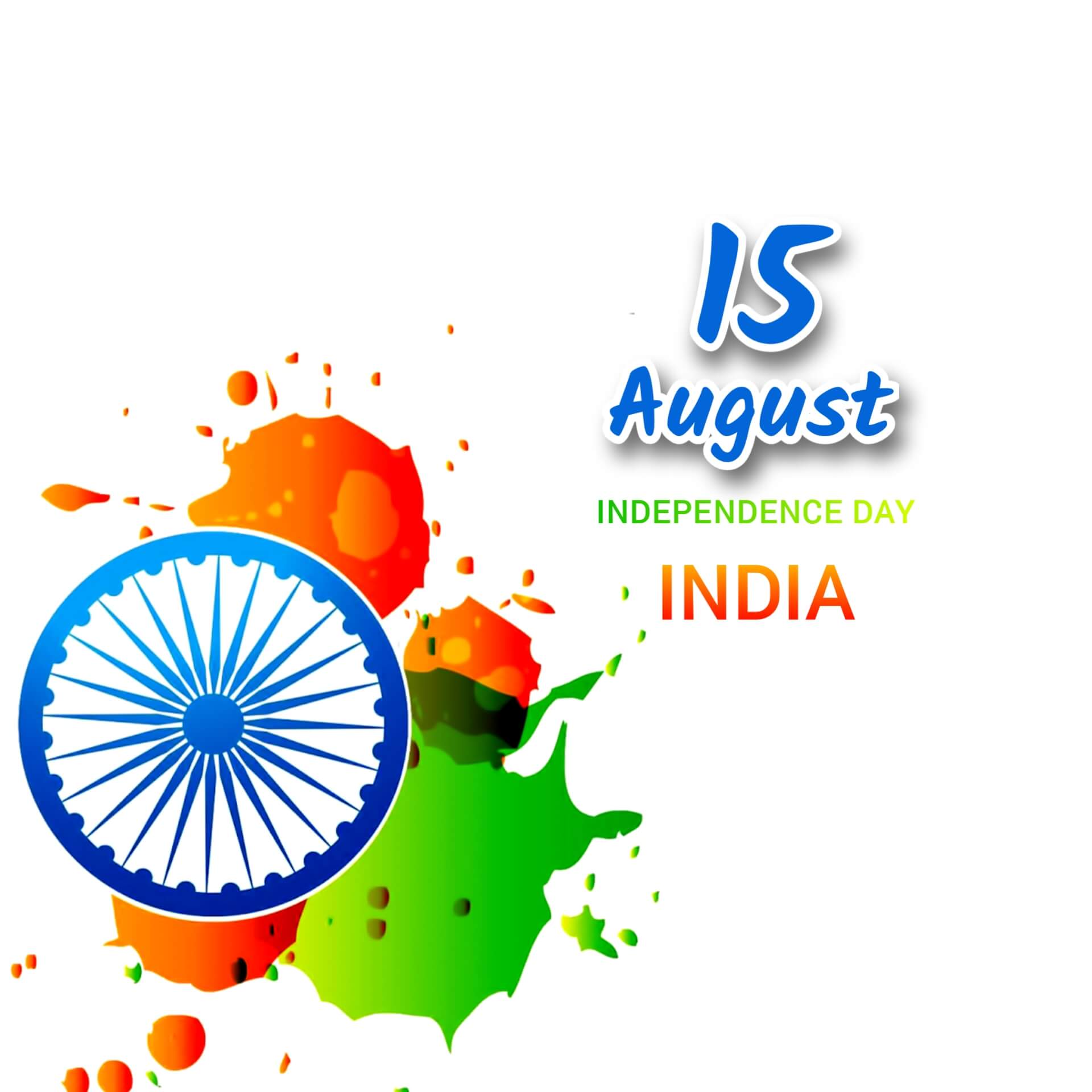 15th August Happy Independence Day India Photo