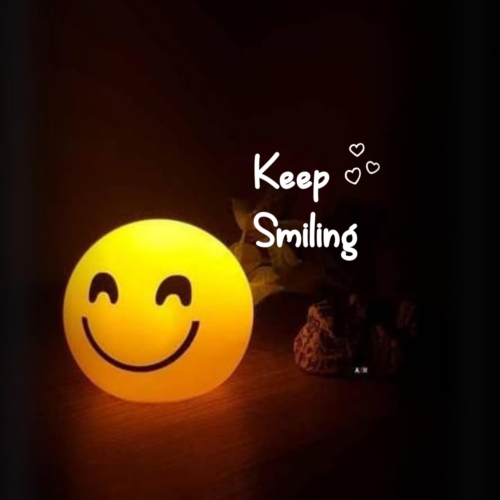 Keep Smiling WhatsApp DP