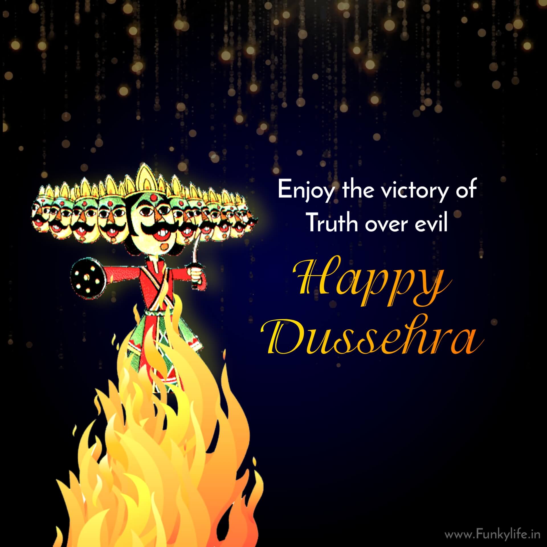 Happy Dussehra Wishes Pic