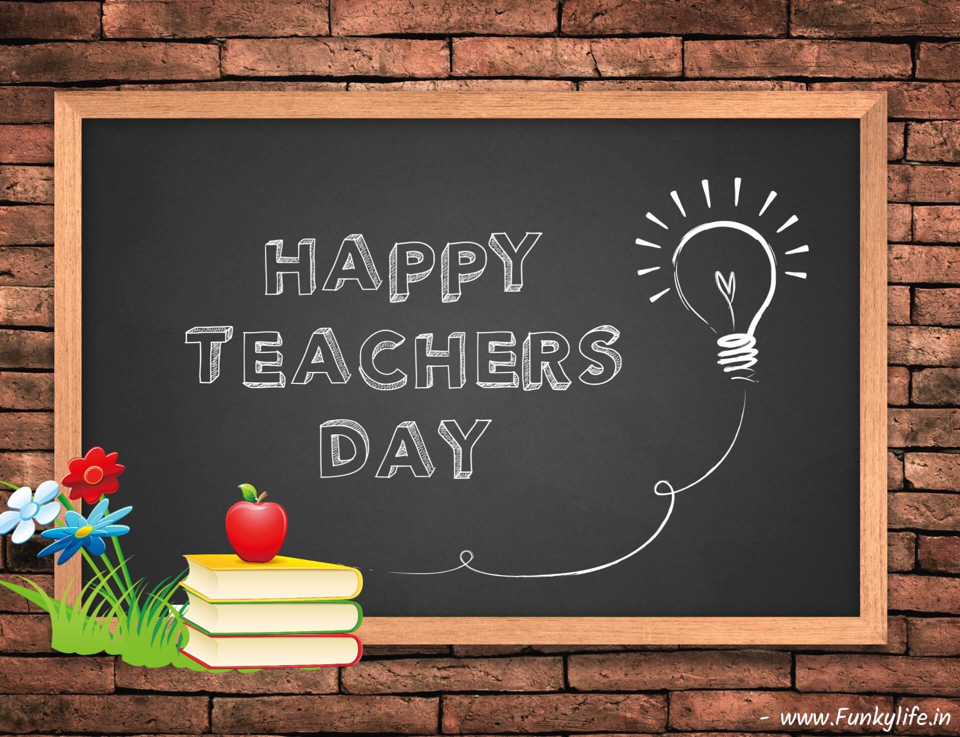 Happy Teachers Day Board Image