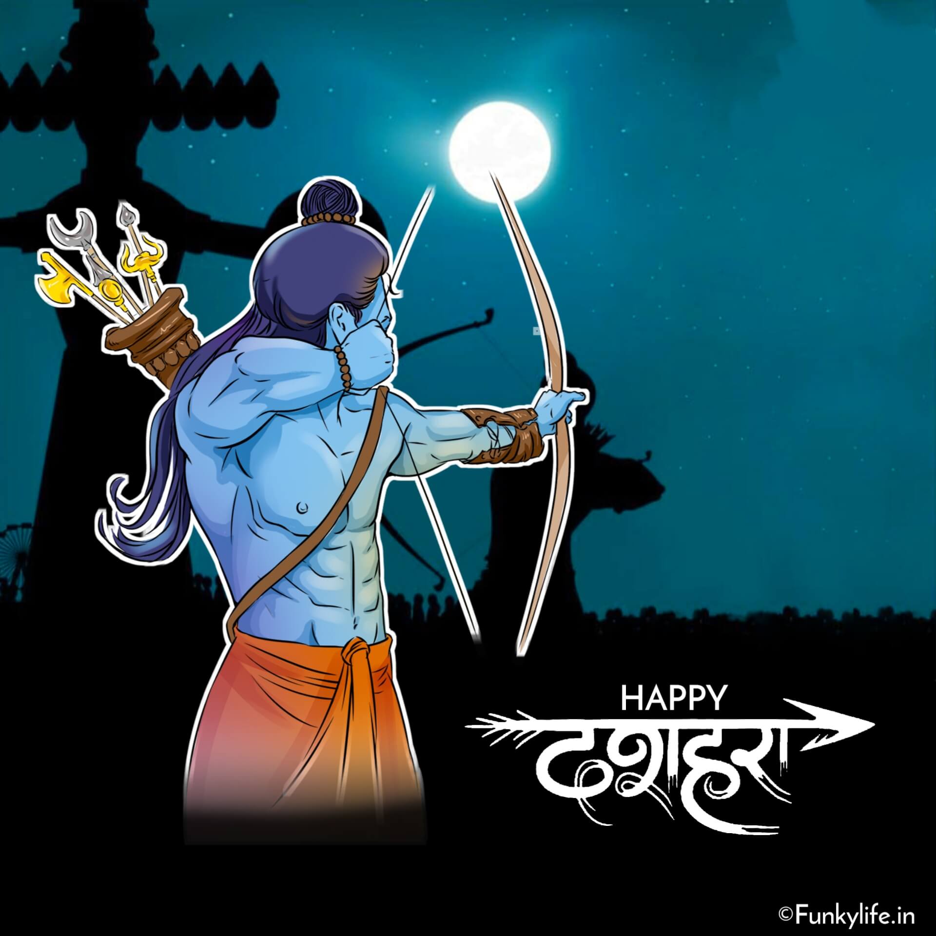 Hindi Dussehra Images