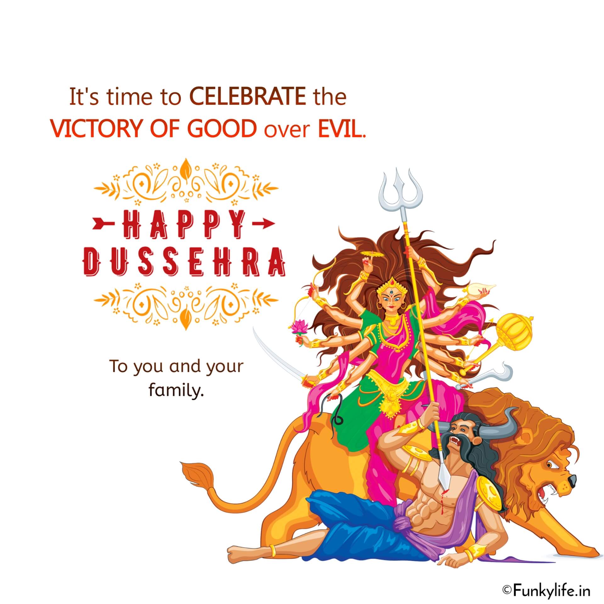 Ma Durga Happy Dussera Images