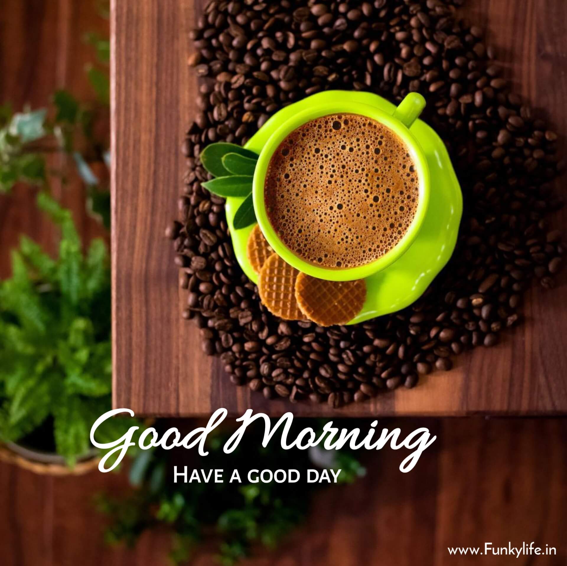 Black coffee Good Morning Images