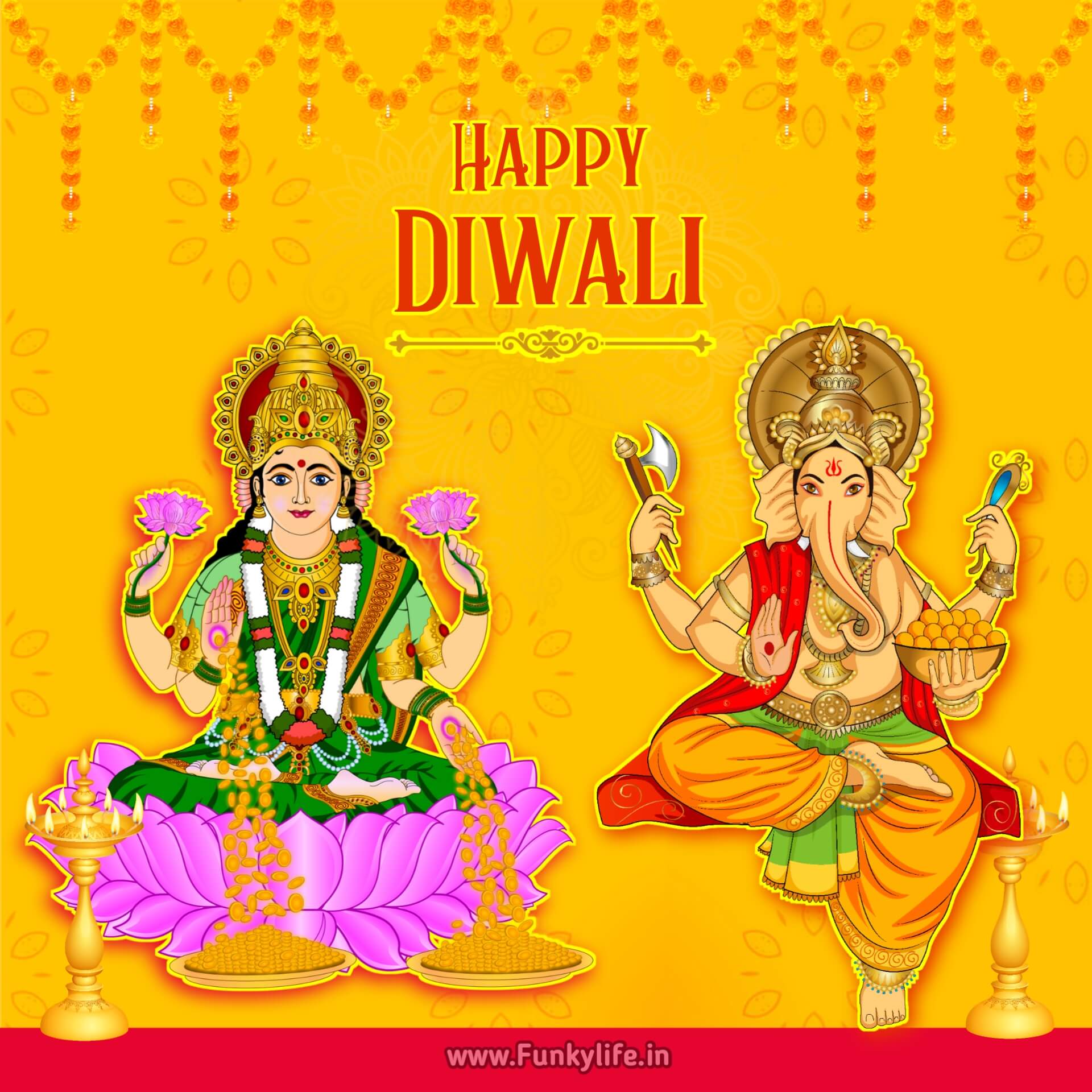 God Happy Diwali Wishes for WhatsApp