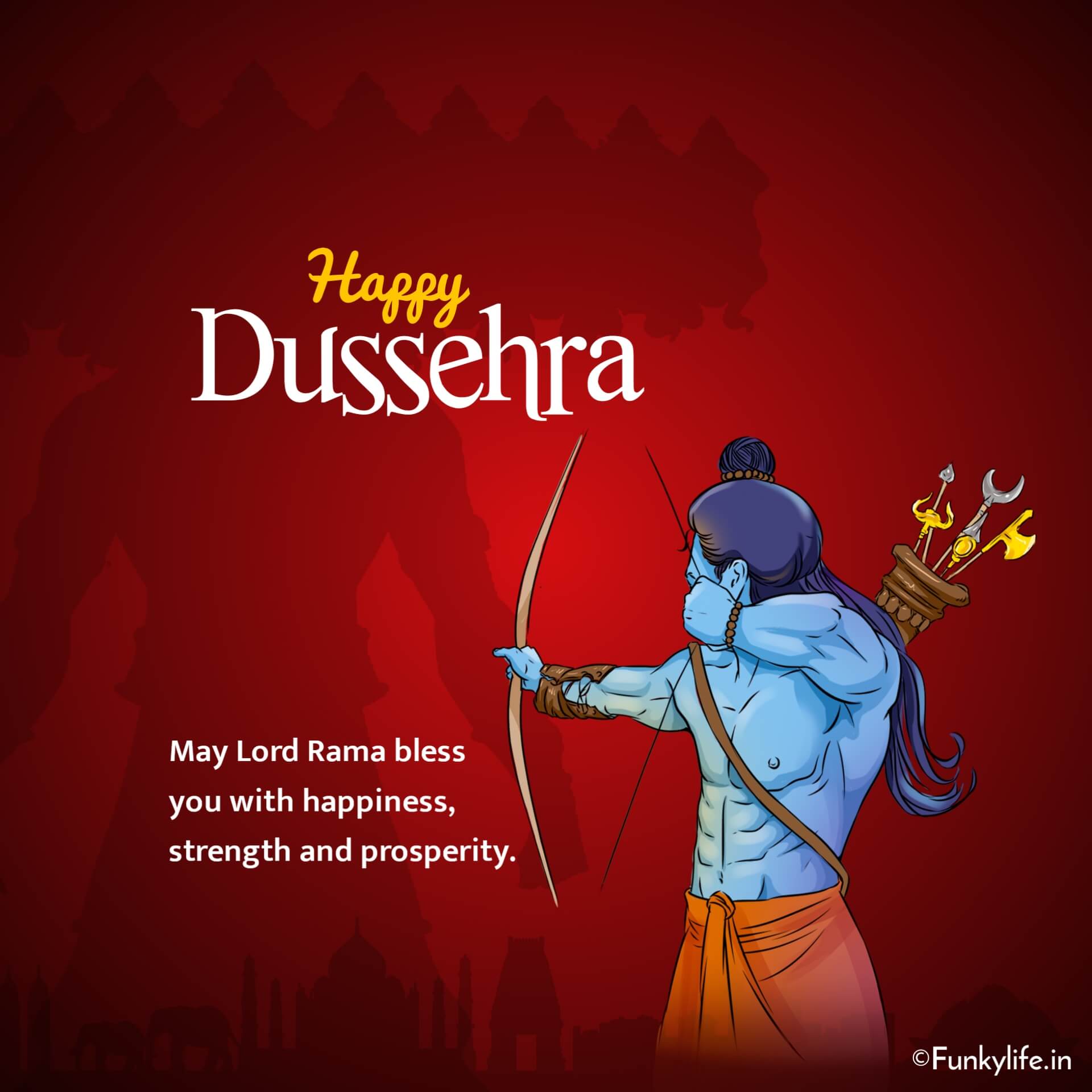 Lord Ram Dussehra Piture