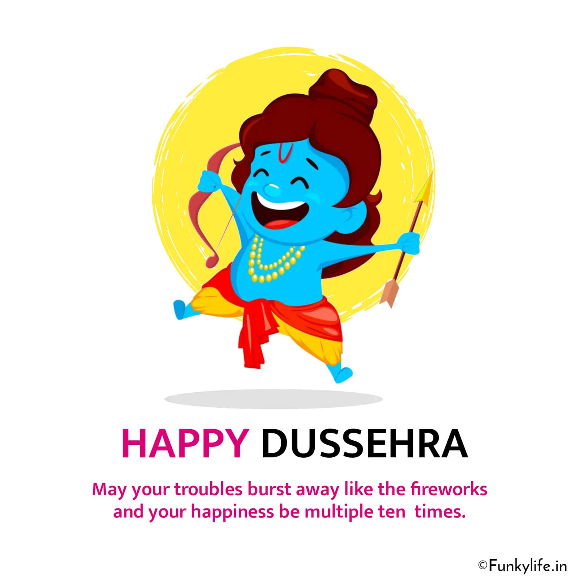 Cute Dussehra Images