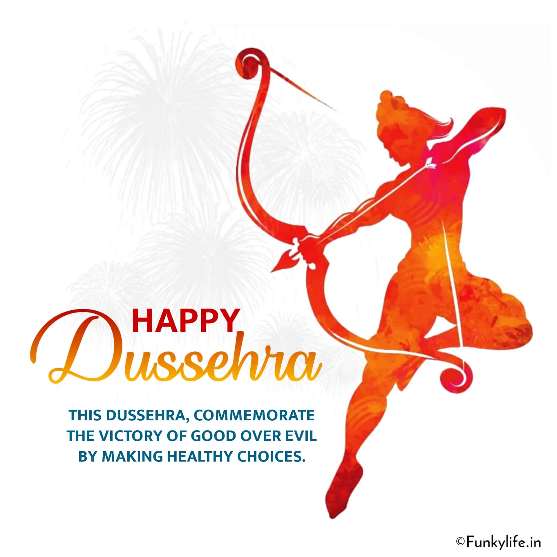 Beautiful Dussehra Wishes Image