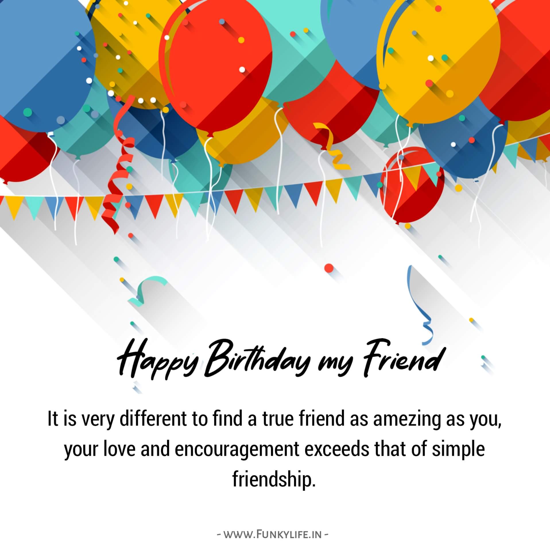 Happy Birthday Wishes For Friend