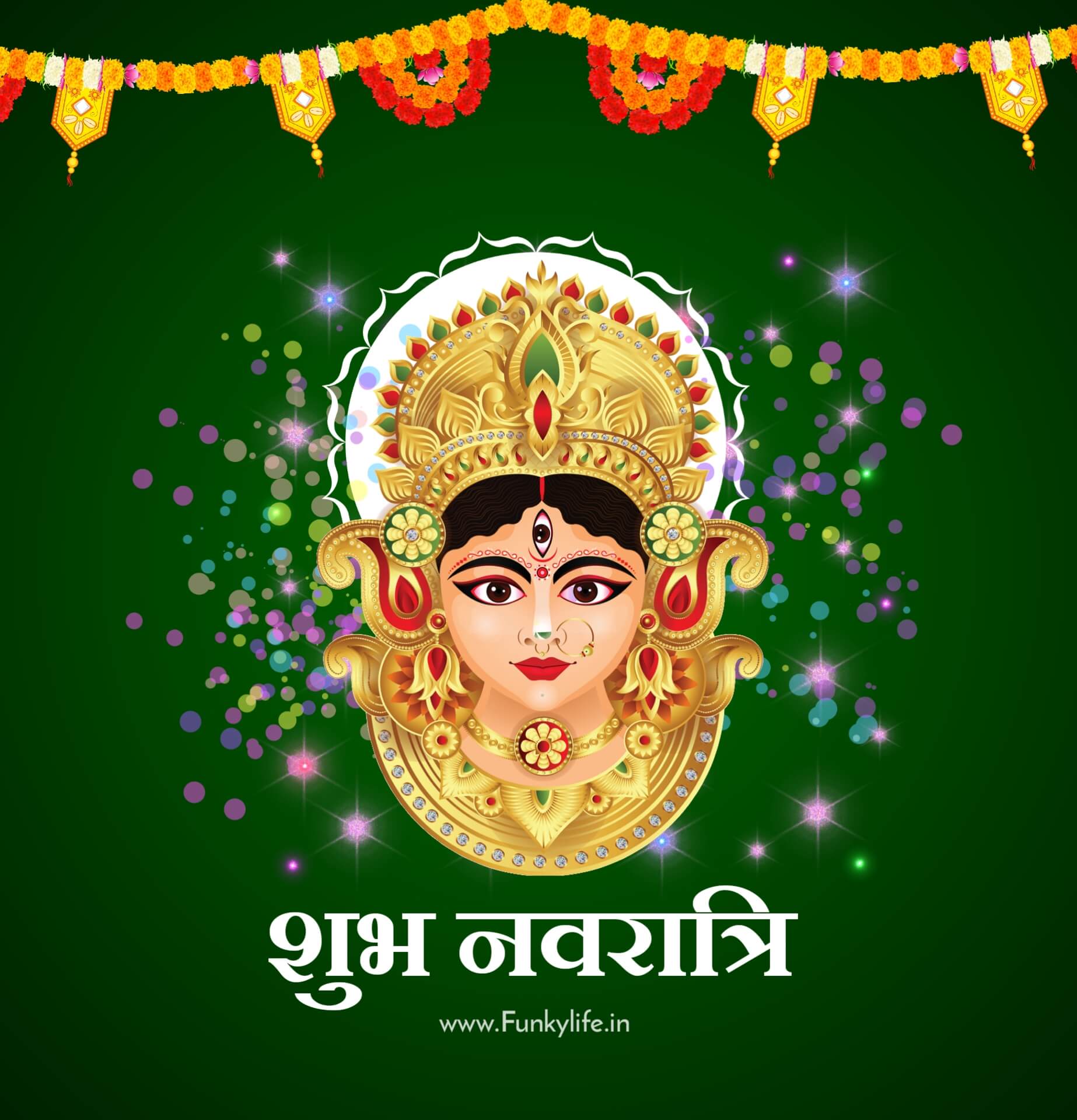 Hindi Happy Navratri Images