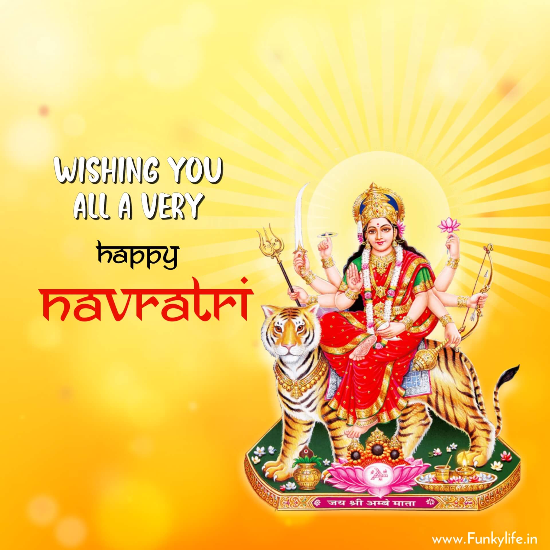 WhatsApp Happy Navratri Images