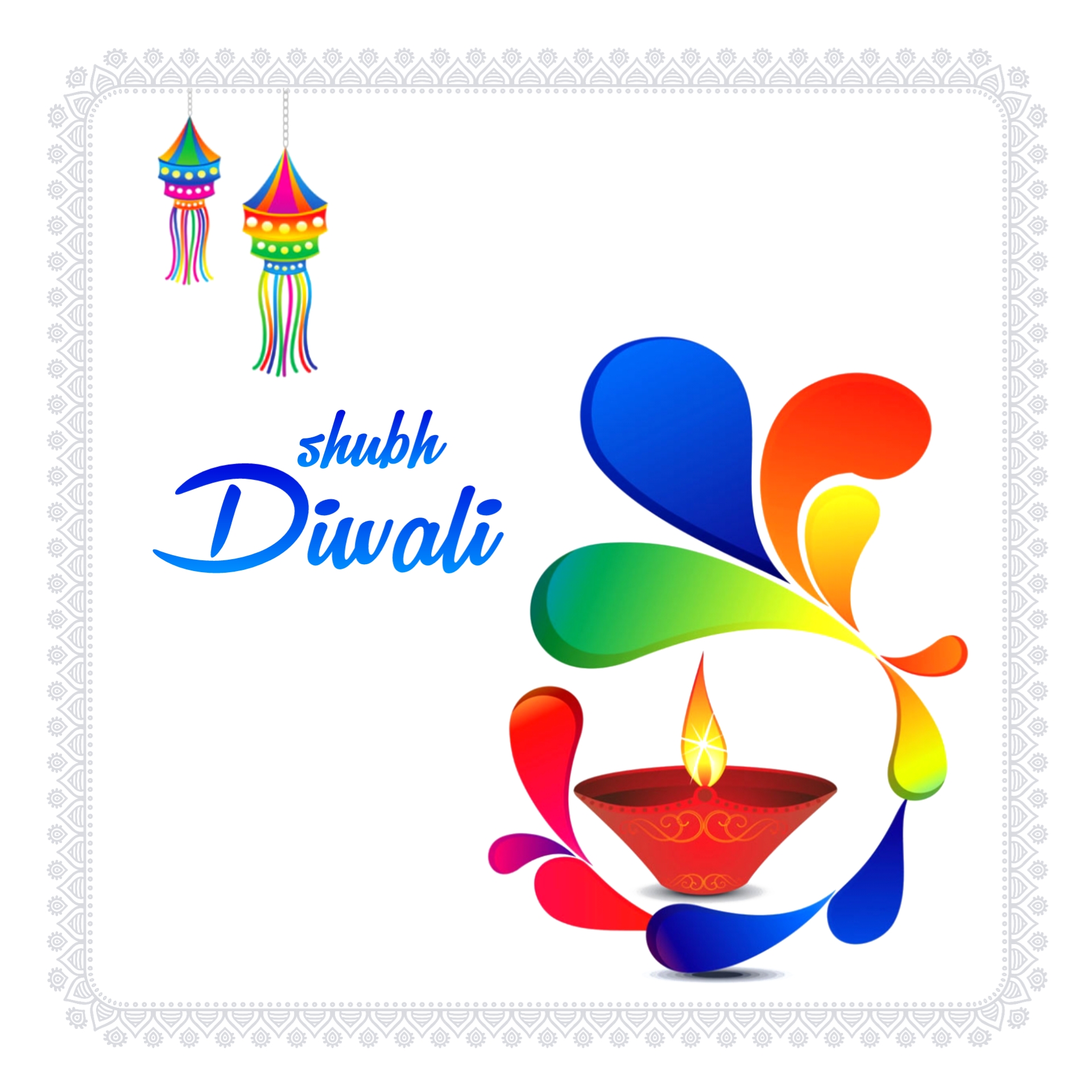 Diwali Greeting images