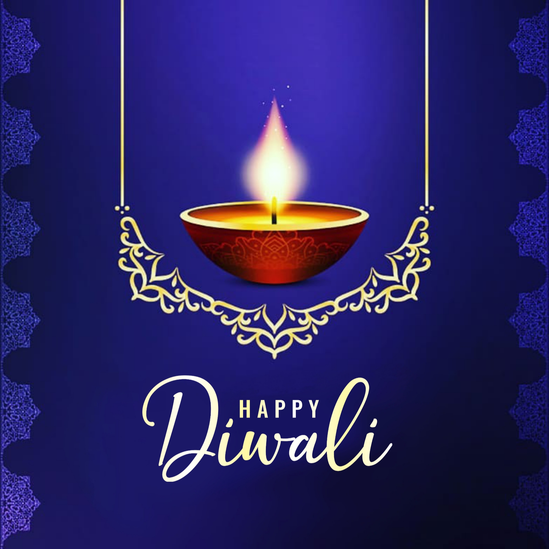 Free Vector | Happy diwali wallpaper