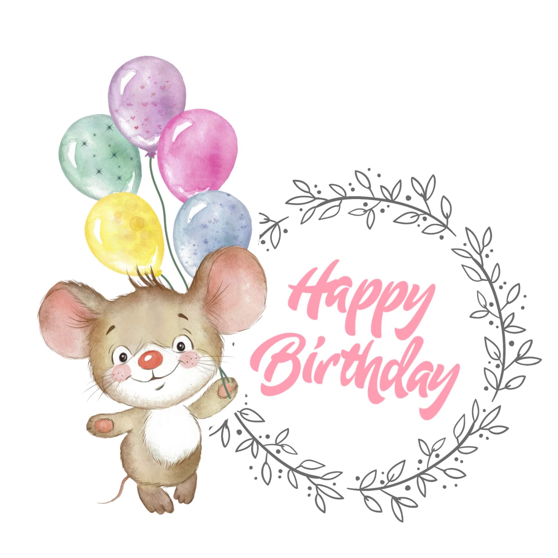 Cute Happy Birthday Images