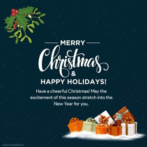 120+ BEST Merry Christmas Wishes and Messages - Funky Life