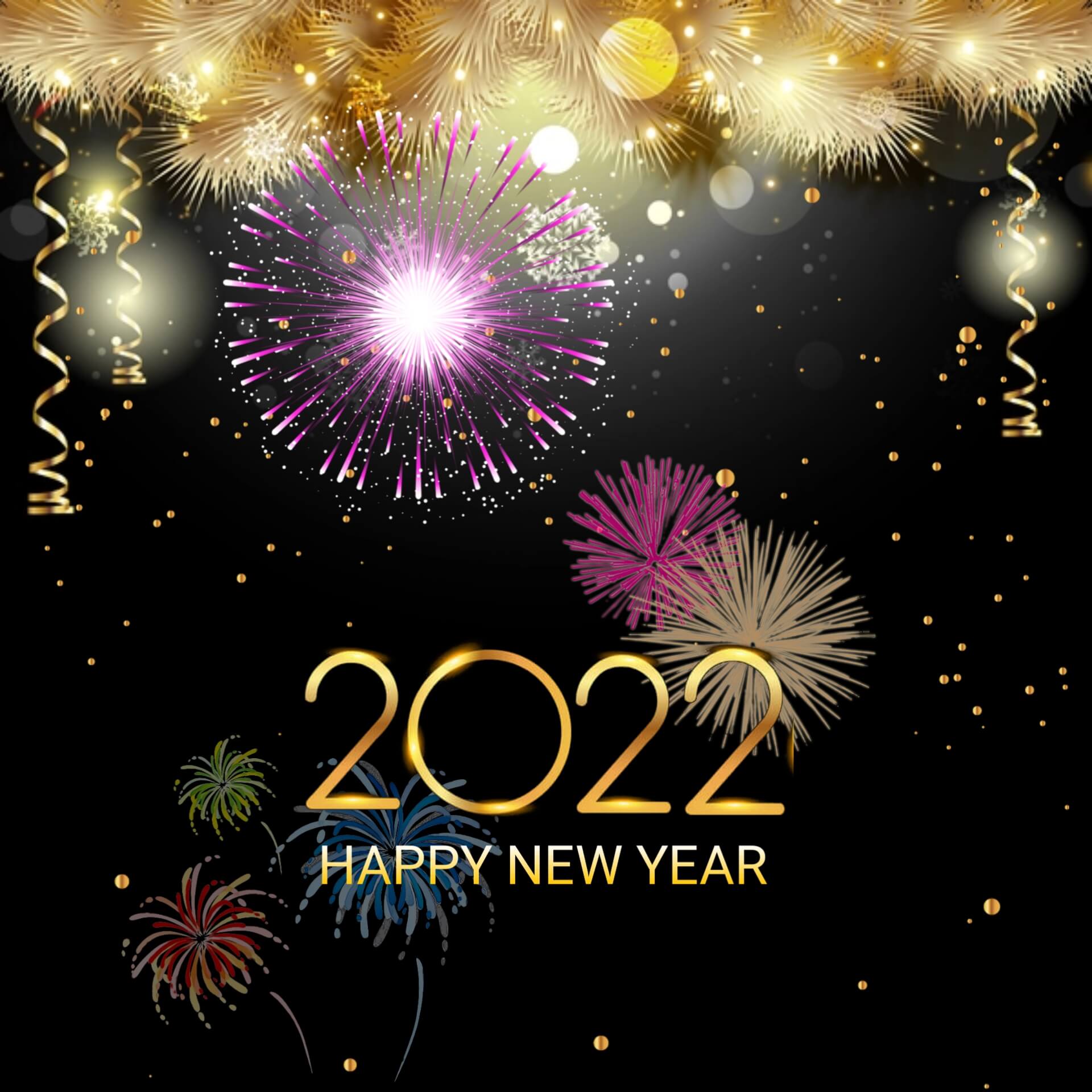 Firweworks Happy New Year Images