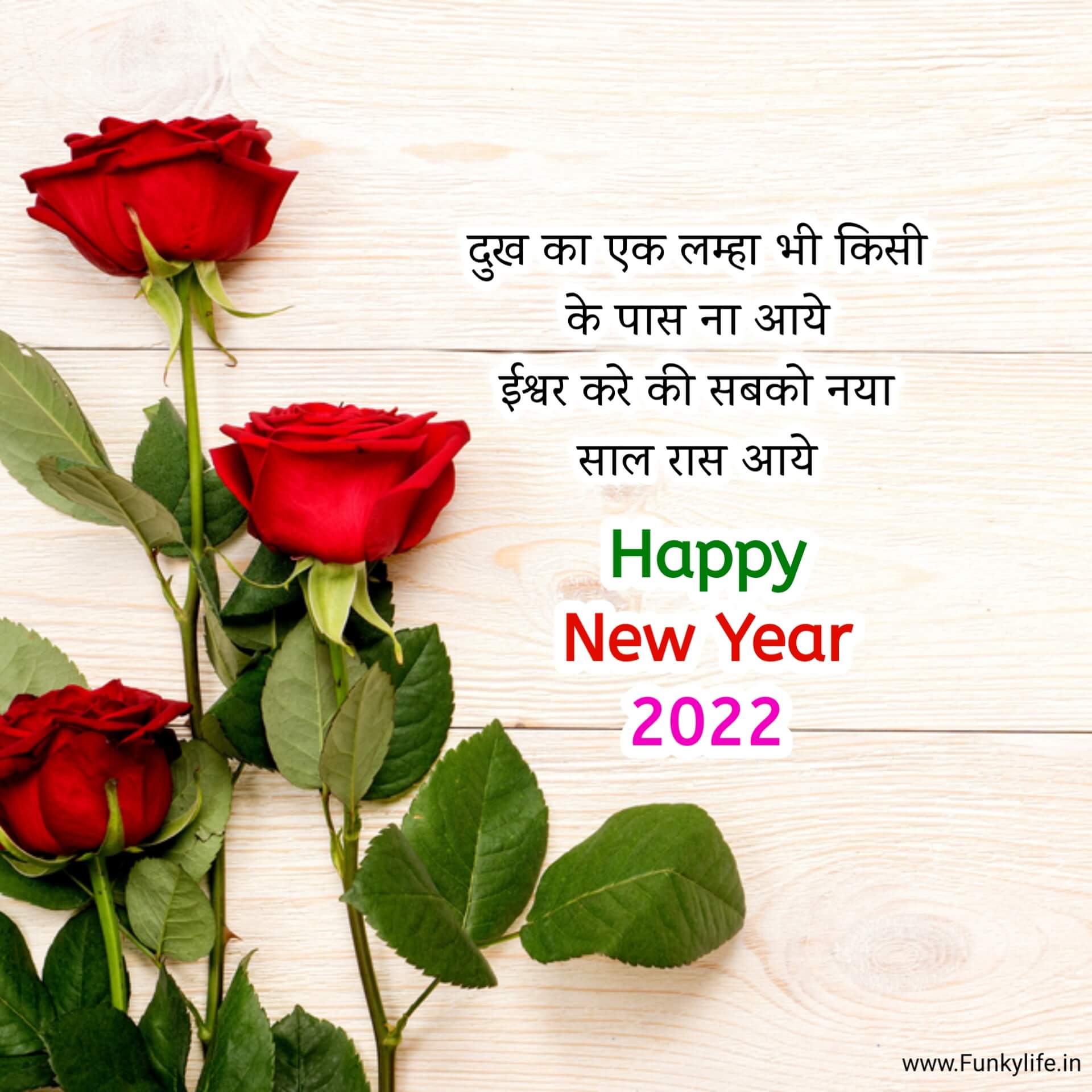 Cute Happy New Year Wishes in Hindi