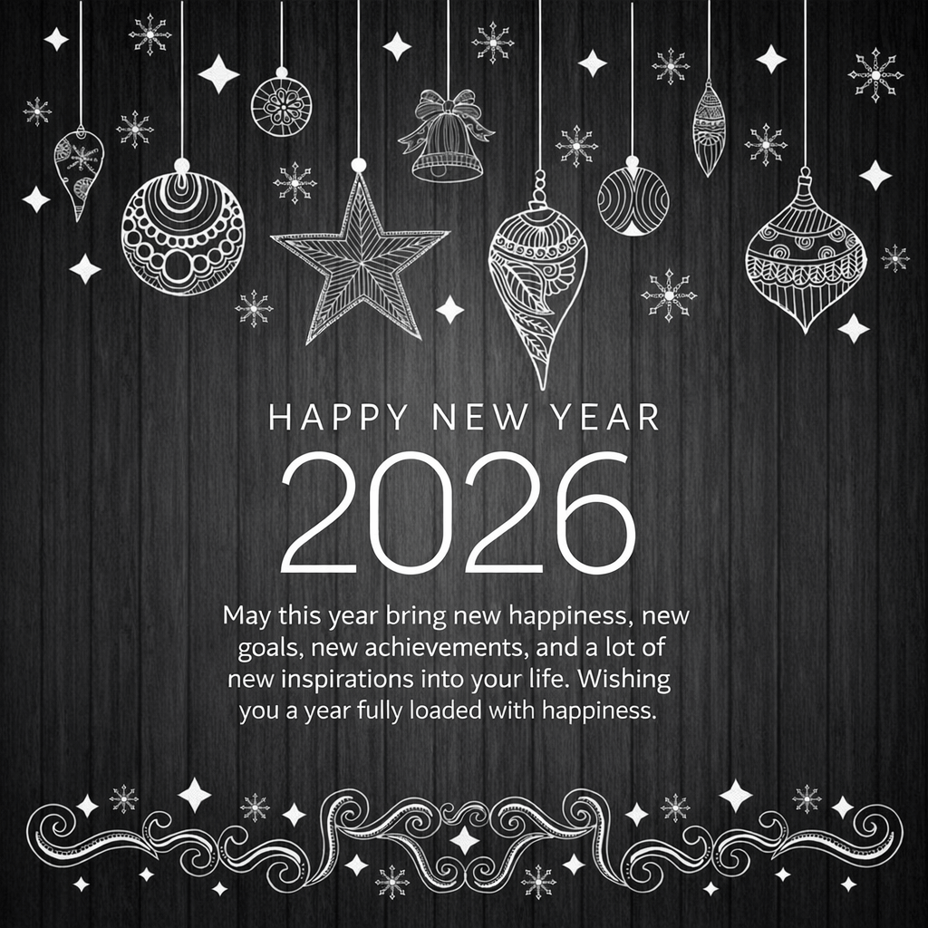 Happy New Year Image with quote