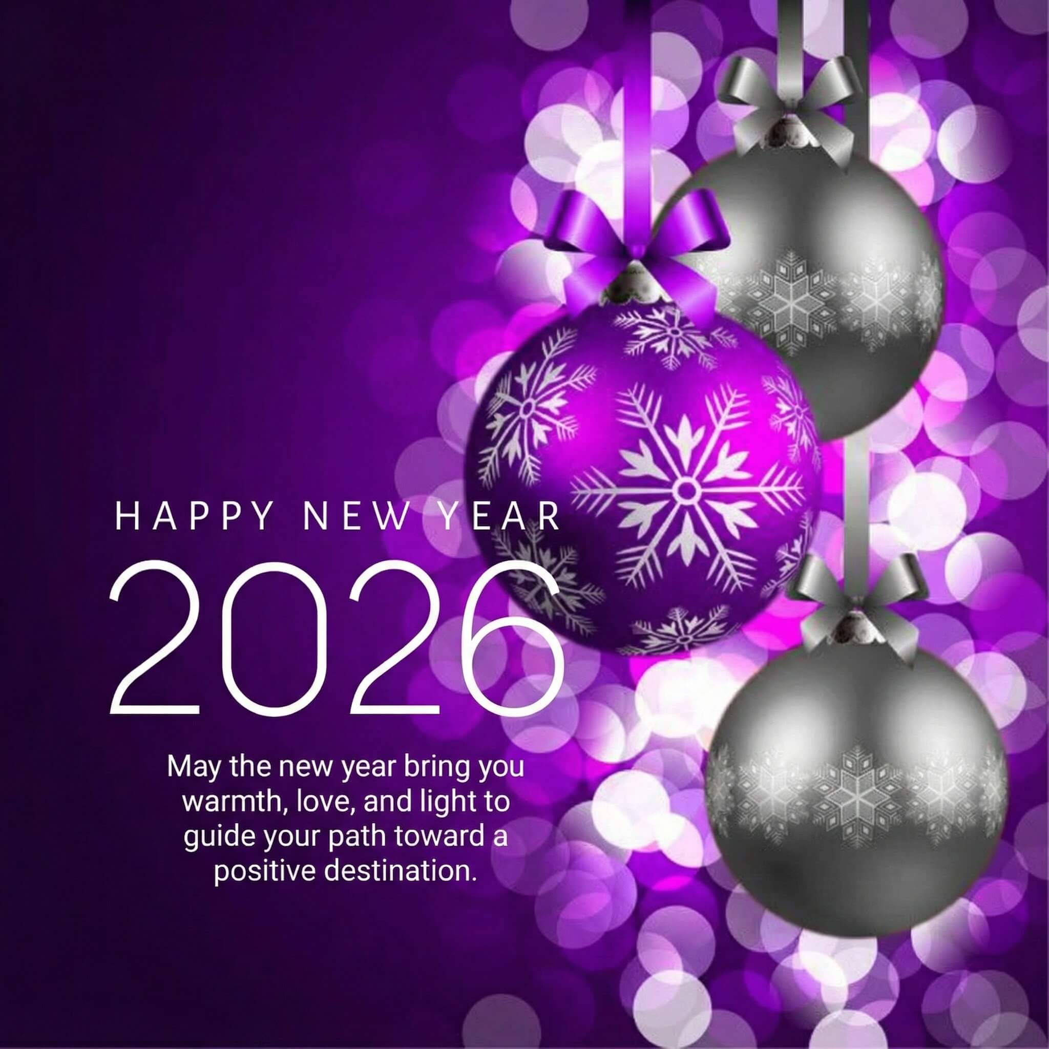 Beautiful Happy New Year Wishes Image