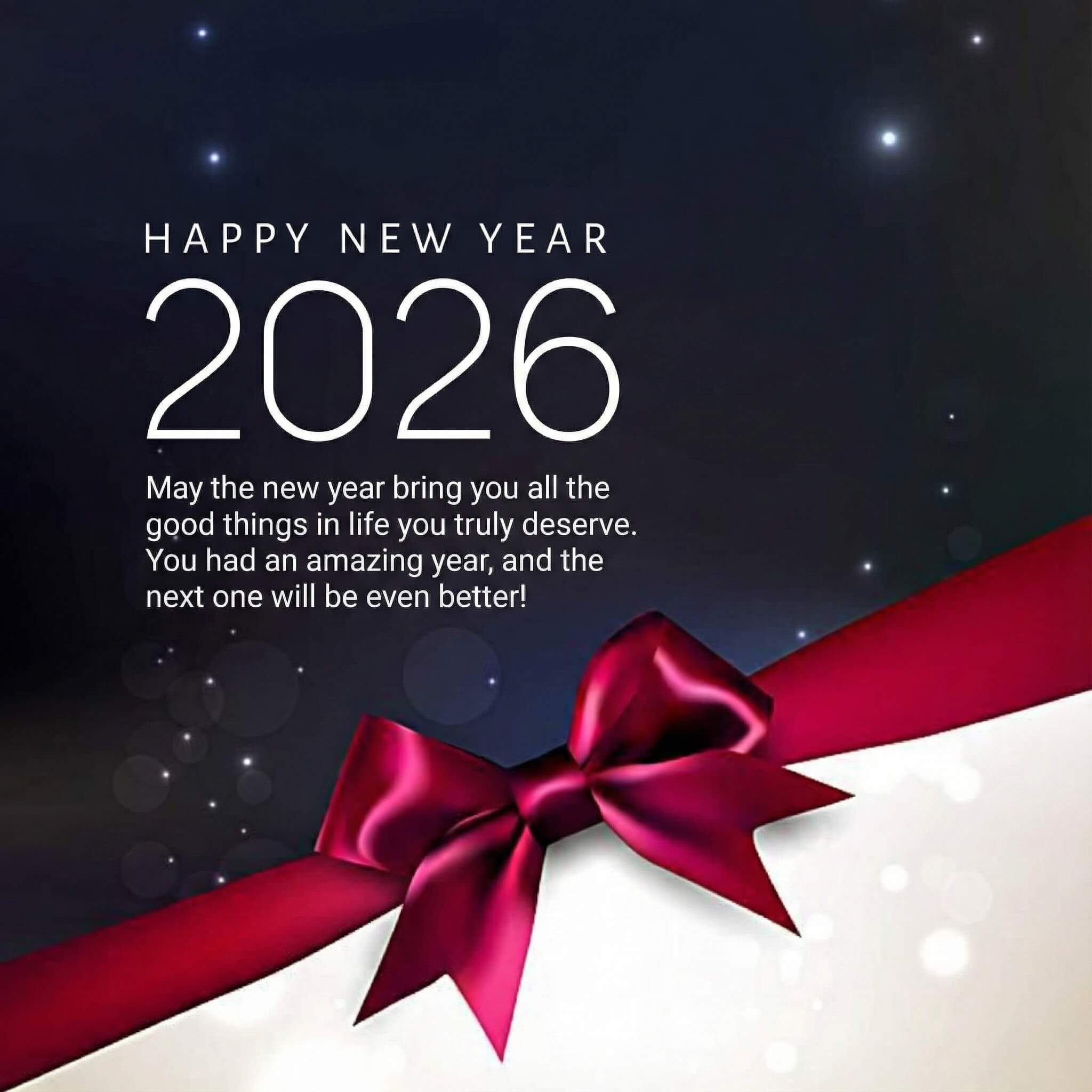 Premium Happy New Year Wishes Image