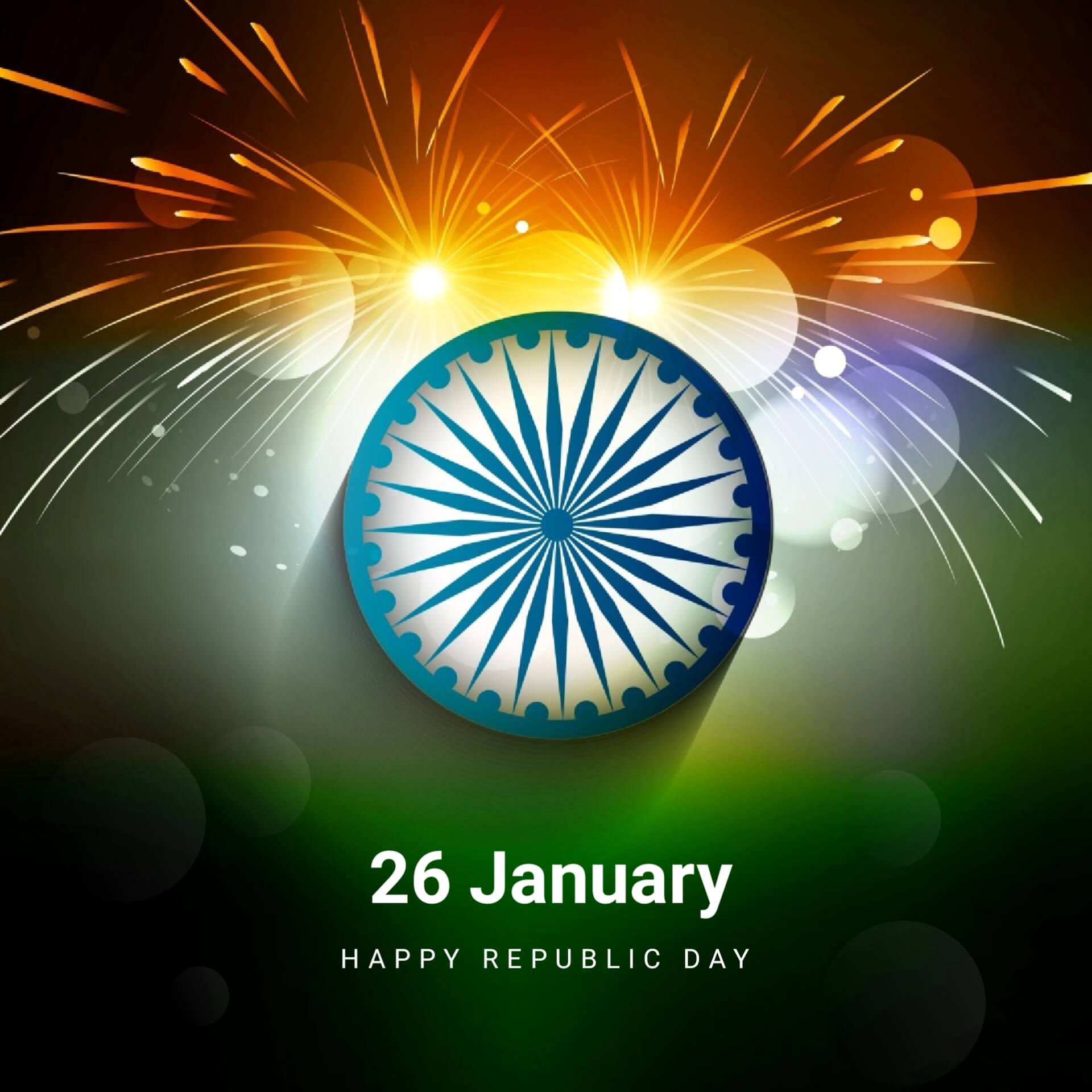 Happy Republic Day HD Wallpaper and Wishes Card of 26 January | Republic  day, Independence day wallpaper, Independence day wishes