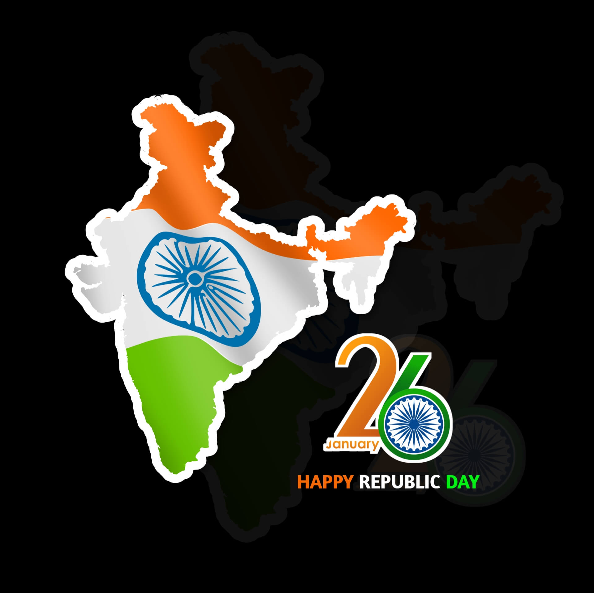 India Map Republic Day Images