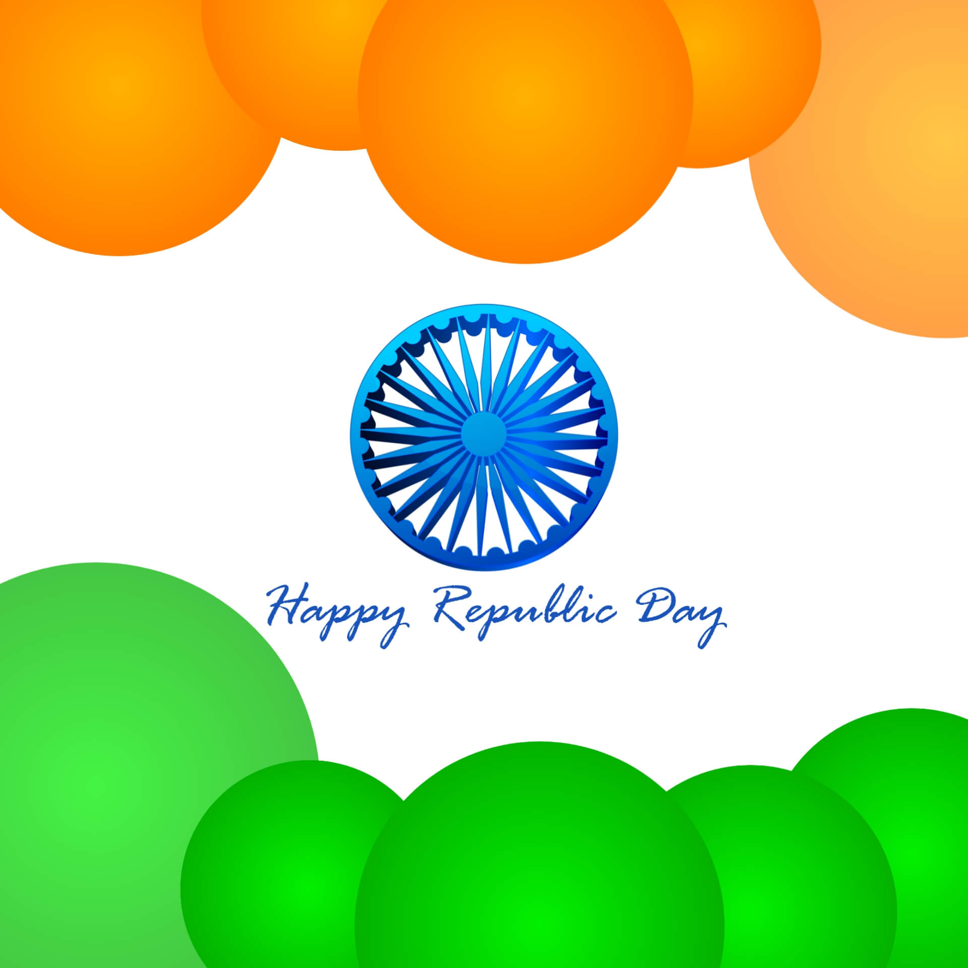 Happy Republic Day Background