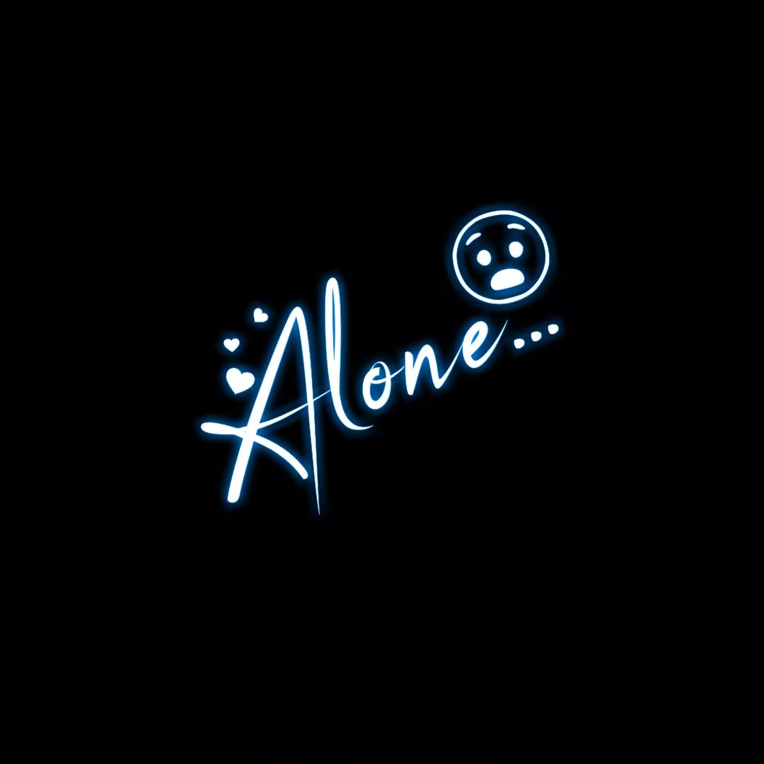 Alone WhatsApp Dp