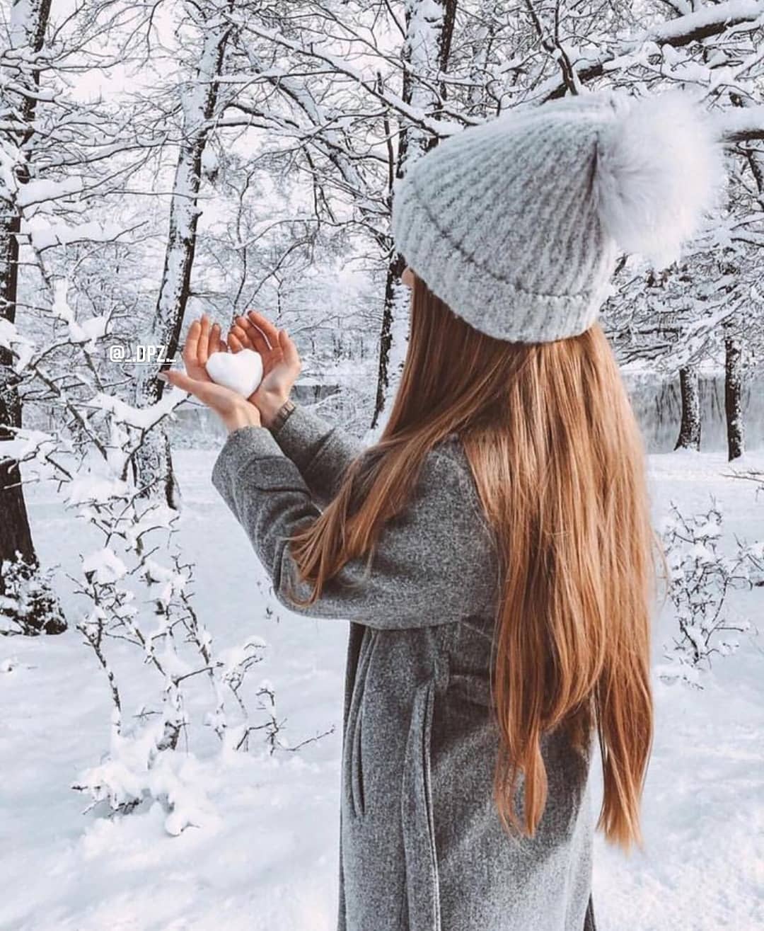 winter Instagram dp