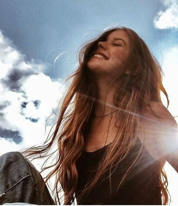 Happy girl Instagram profile picture