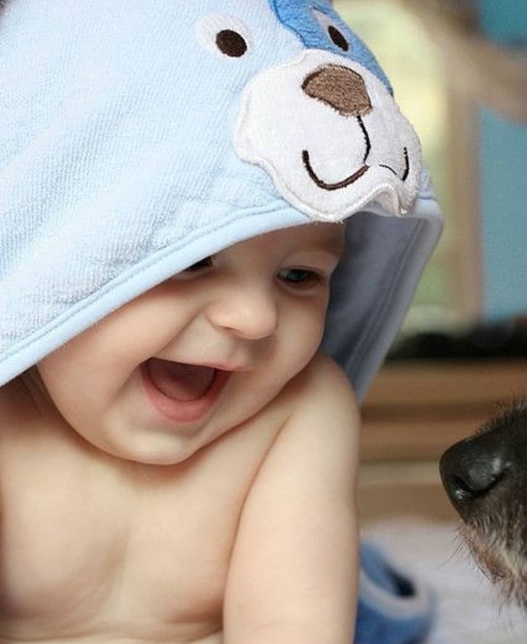 Smiling baby Instagram profile picture