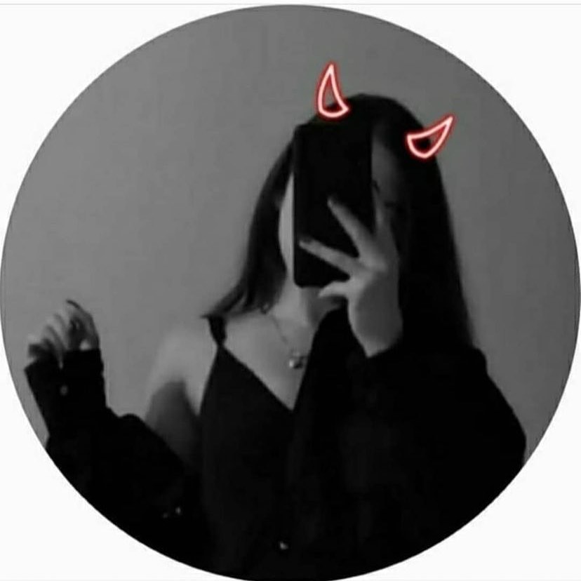 Devil girl Instagram profile picture
