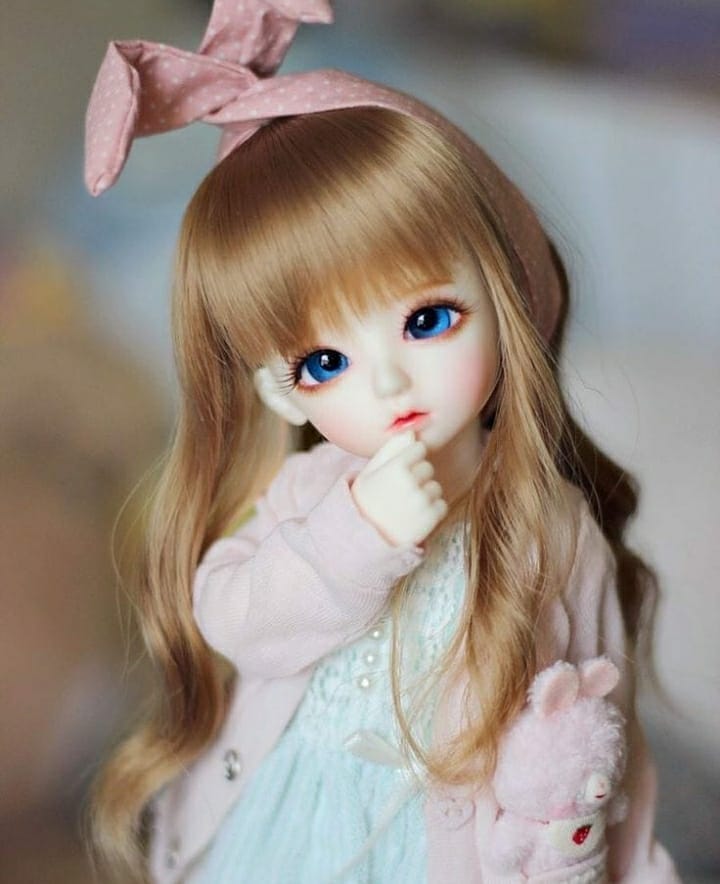 Cute Cartoon doll Instagram profile picture