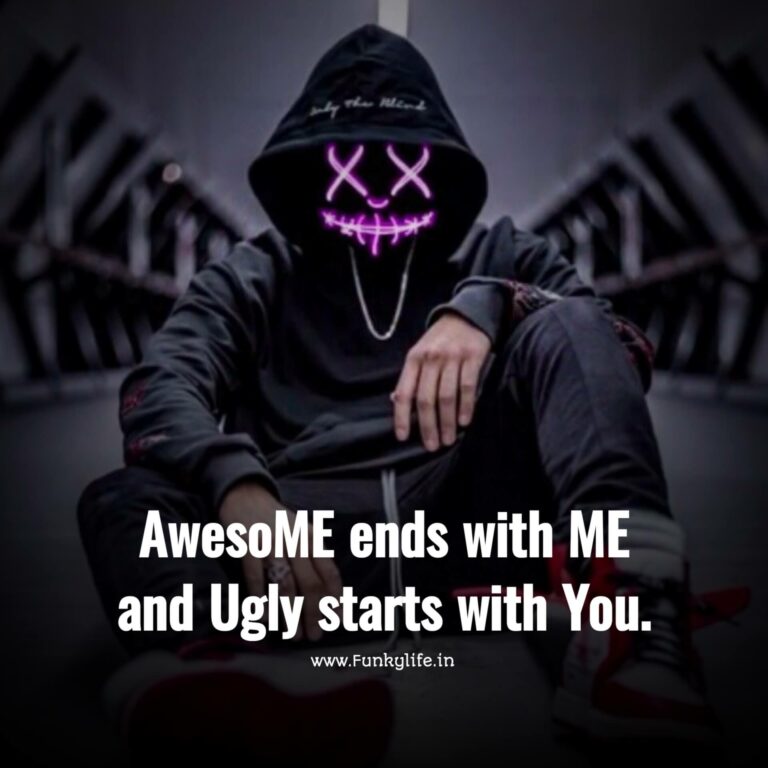 420+ Cool & Stylish Attitude Status in English Funky Life