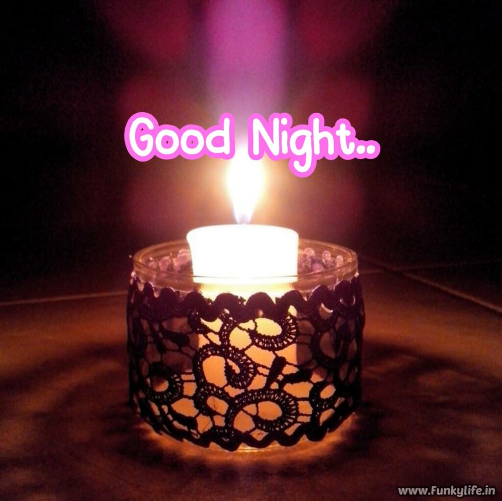 Candle Good Night Image