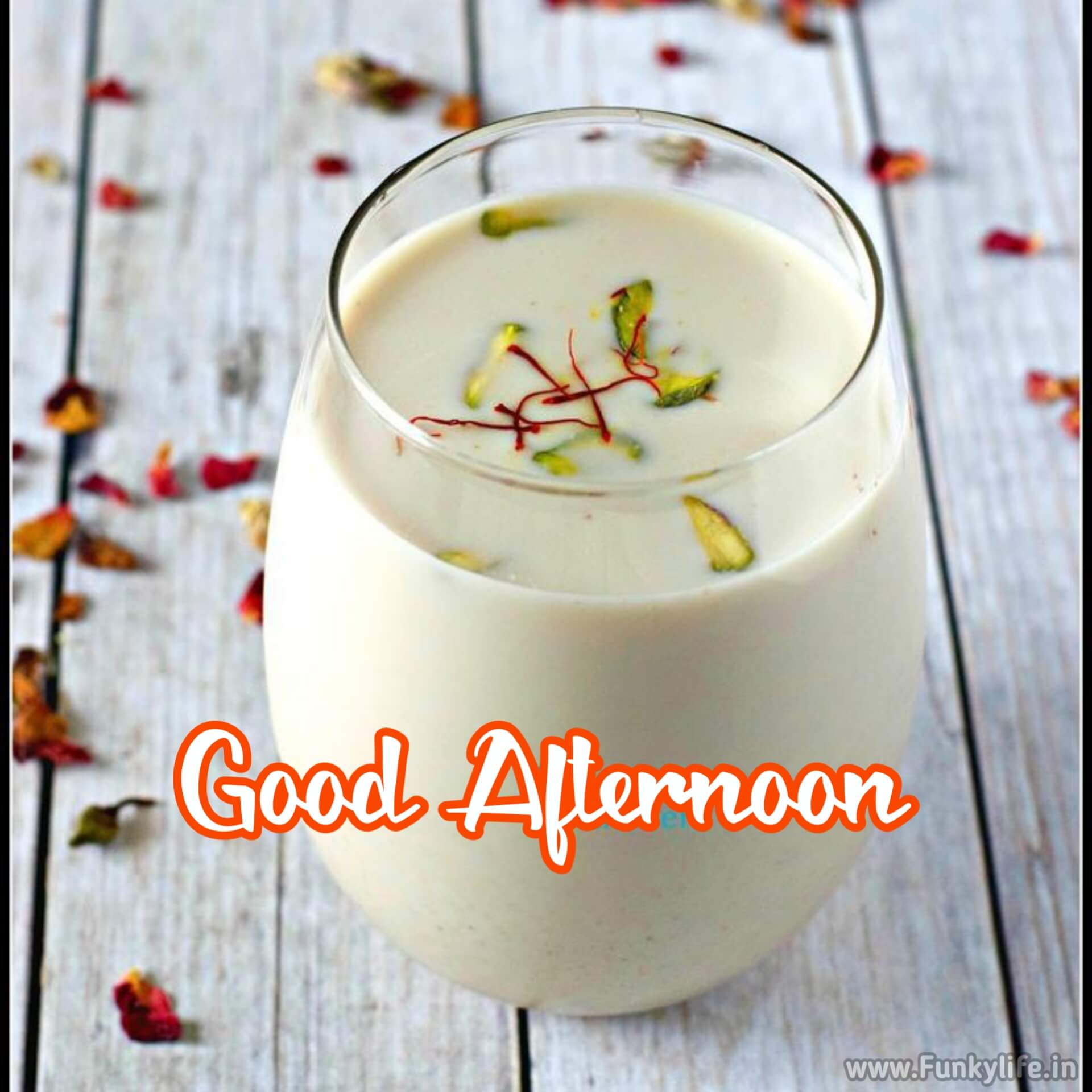 Milk Shake Good Afternoon Image