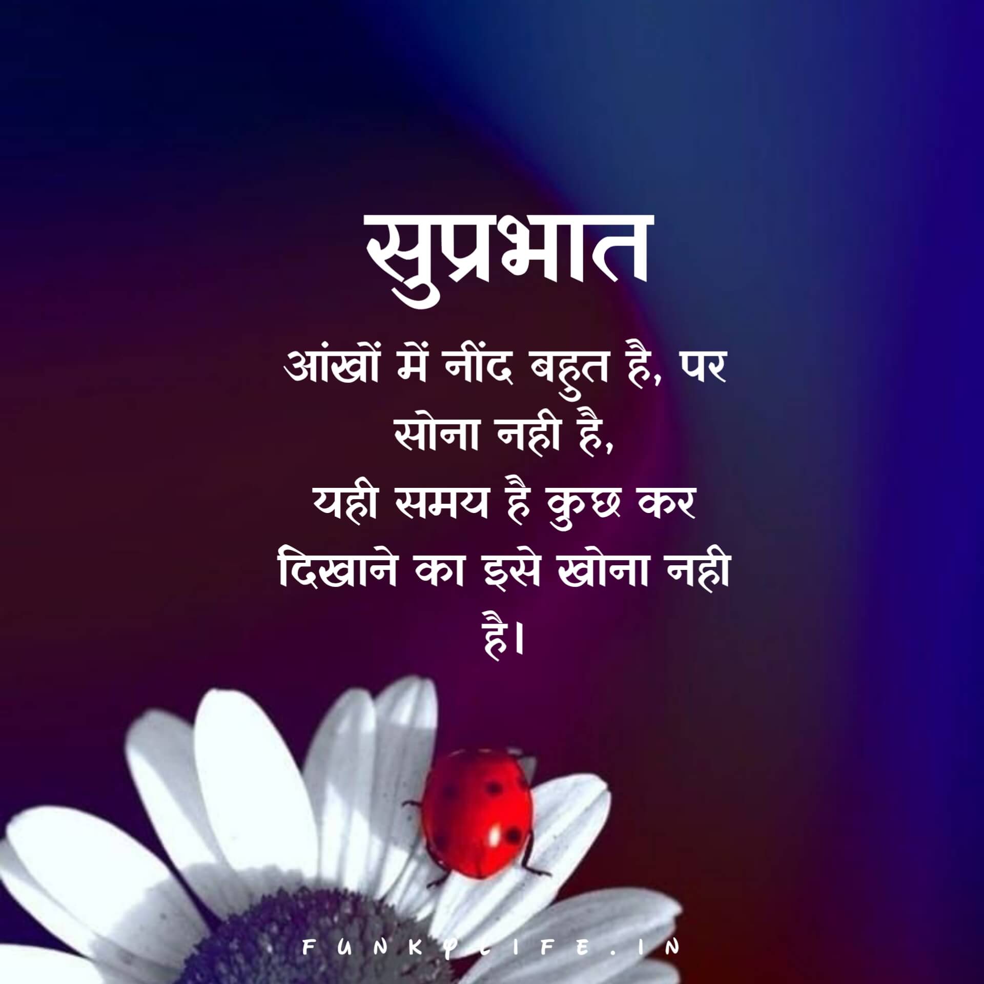 Good Morning Quotes in Hindi with Images