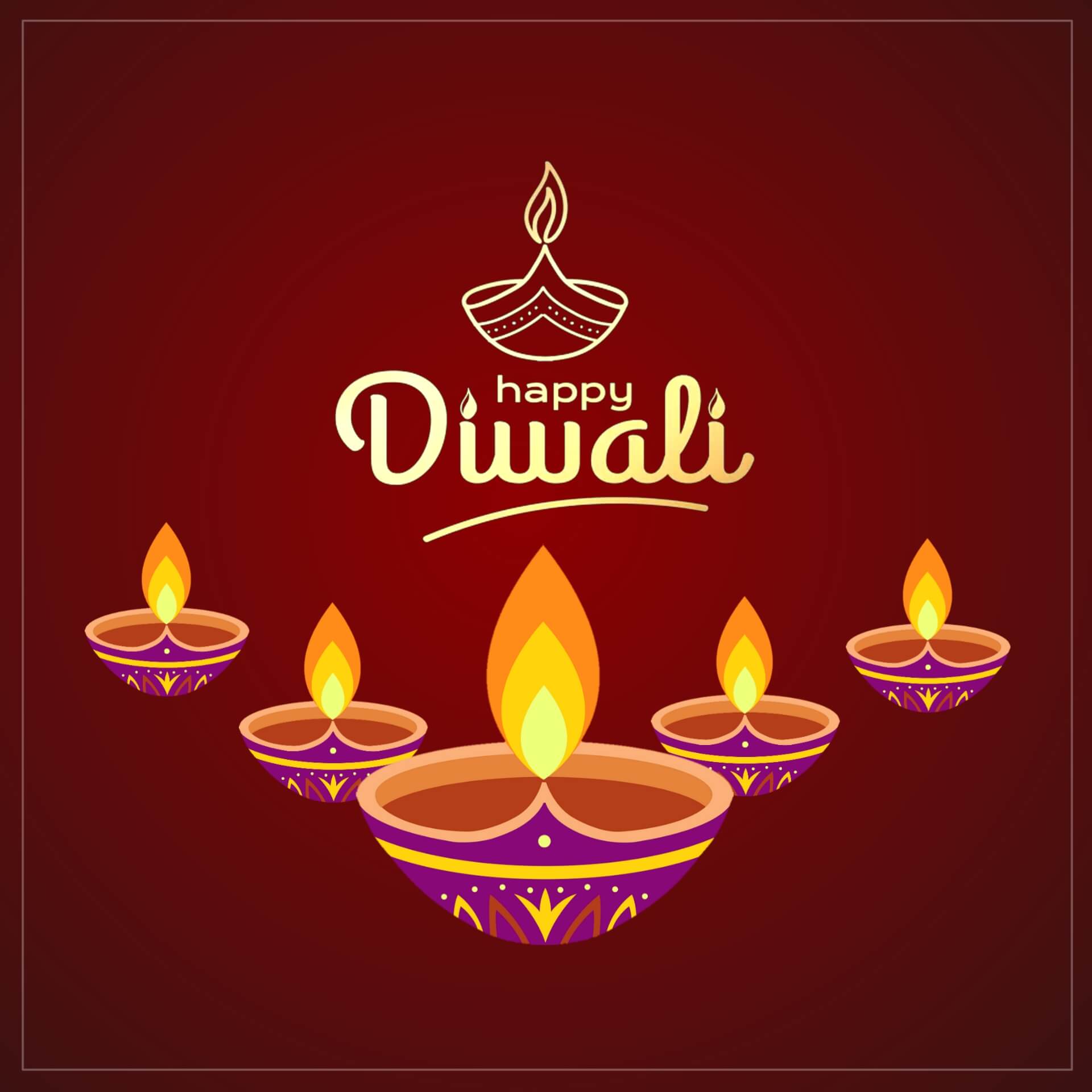 Animated Happy Diwali Image