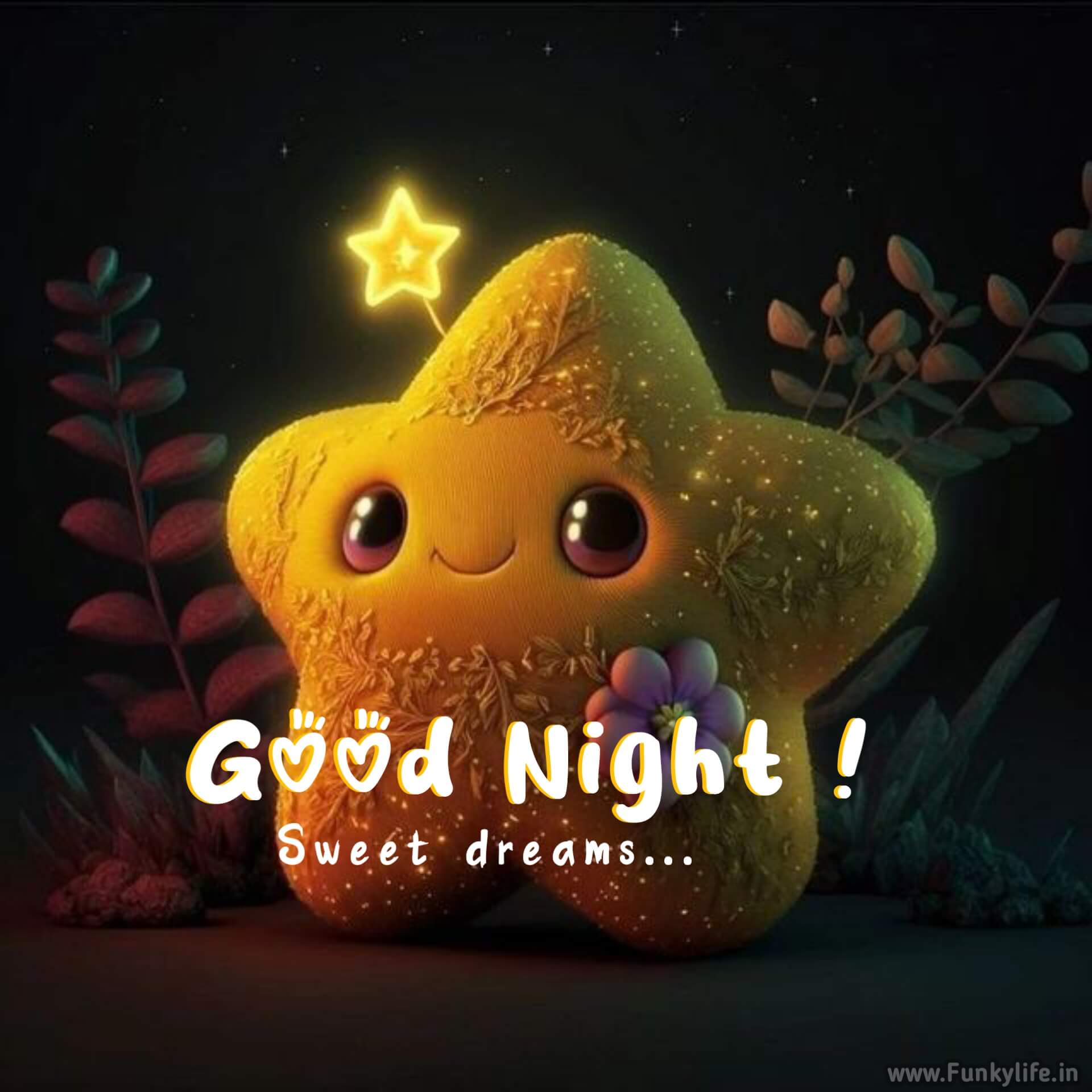 Star Good night image