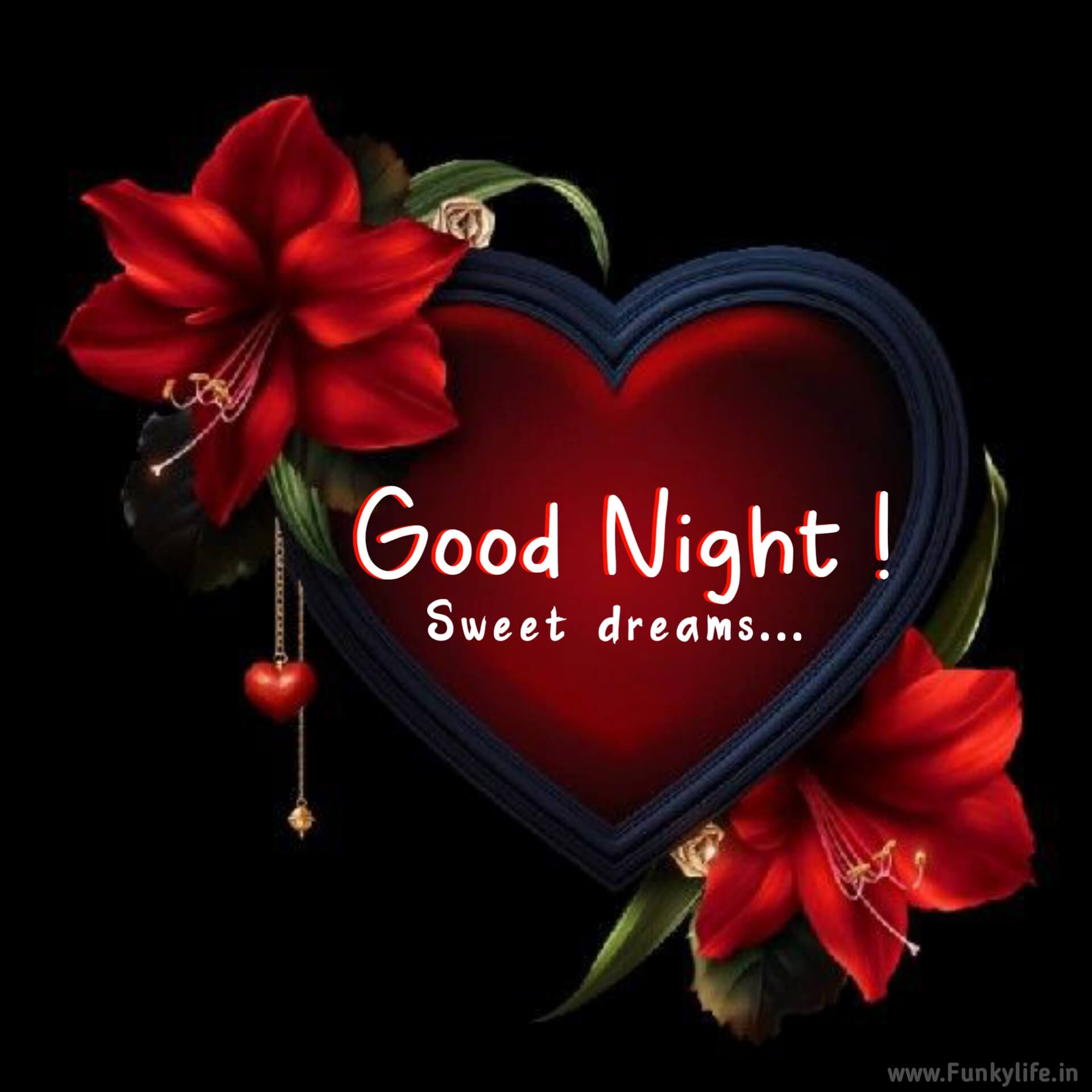 Heart Good night image