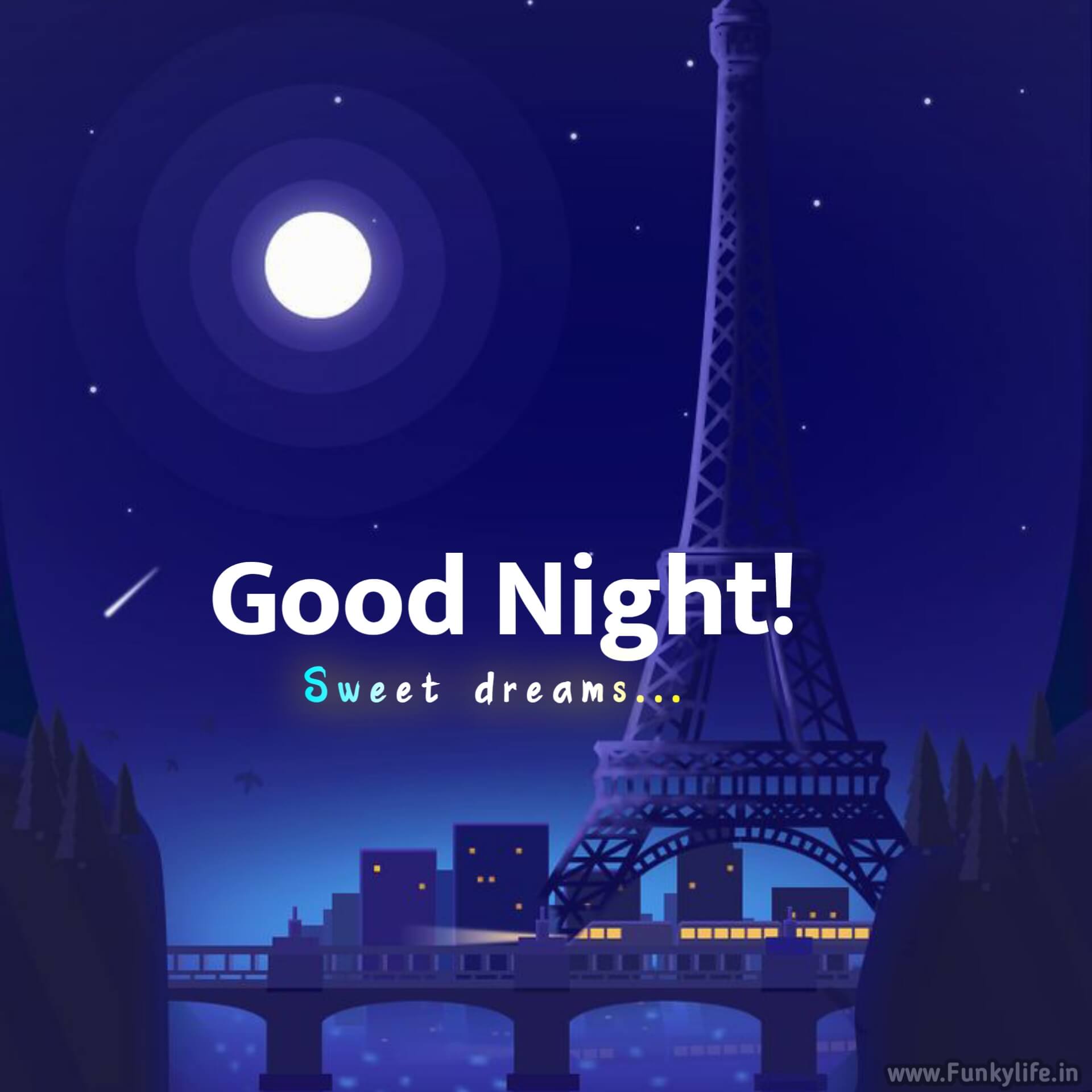 Good night sweet dreams image