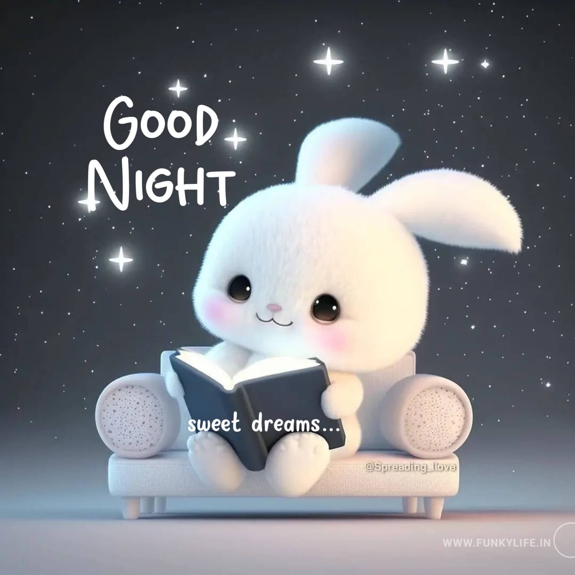 cute good night sweet dreams